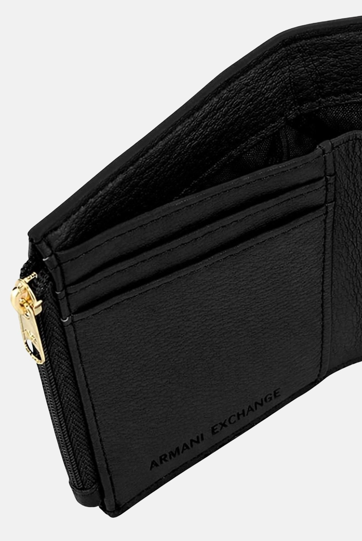 ARMANI EXCHANGE Portafogli nero da donna con logo XW002613AF15632 UC010 ARMANI EXCHANGE