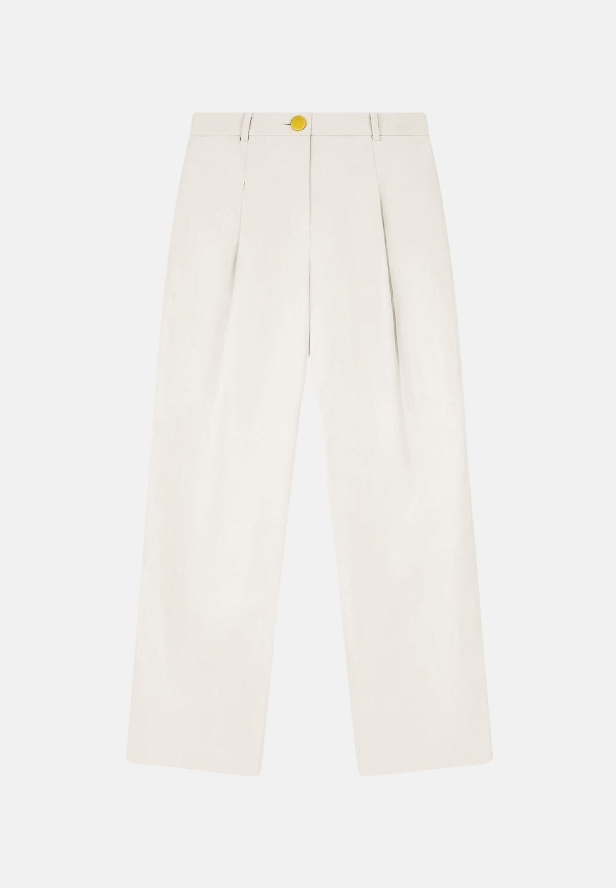 ARMANI EXCHANGE Pantalone elegante bianco-beige da donna con pince in vita e tasche laterali XW002932AF26077 U1039 ARMANI EXCHANGE