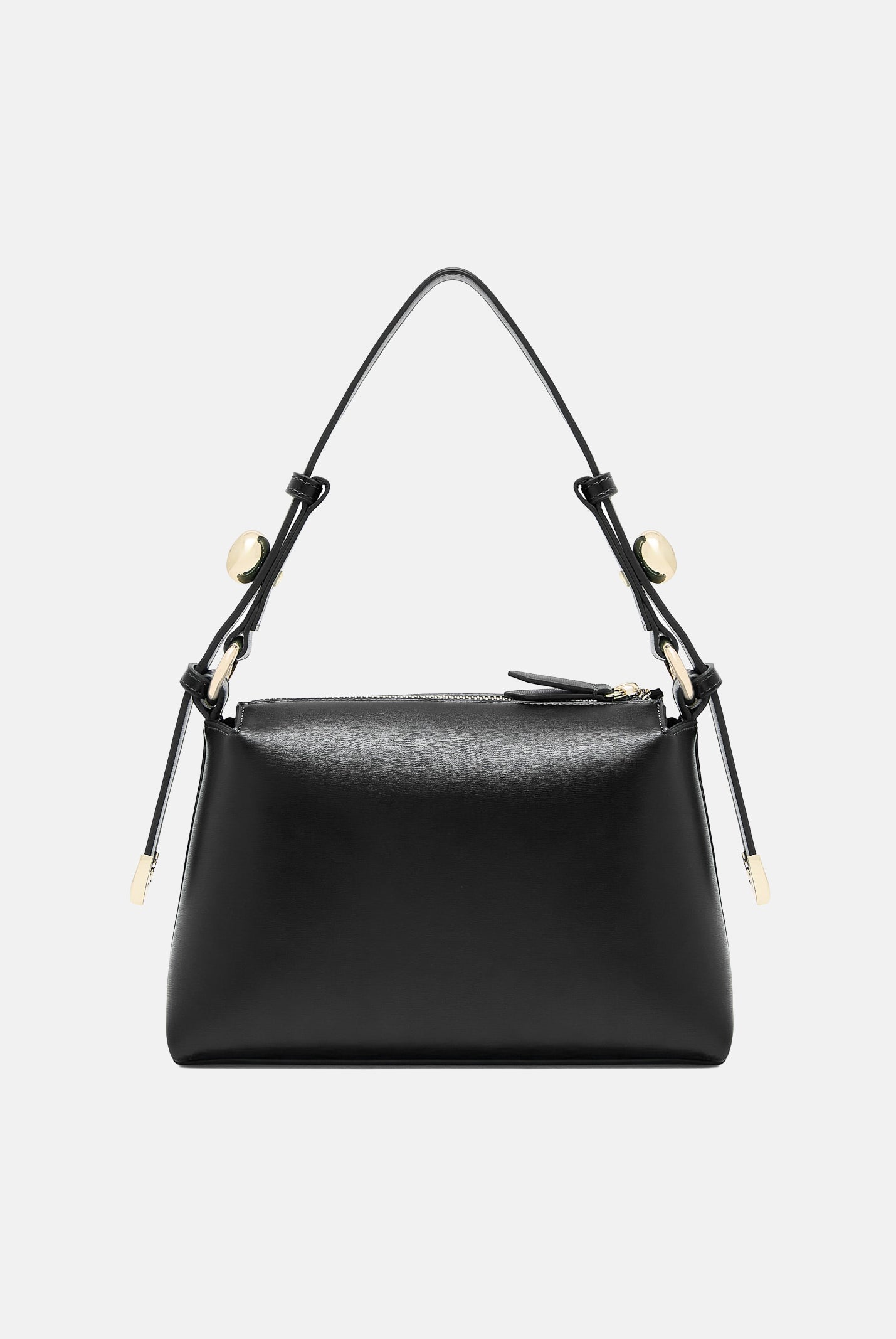ARMANI EXCHANGE Borsa a spalla nera per donna con manico regolabile e dettagli metallici. XW002990AF26452 UC001 ARMANI EXCHANGE