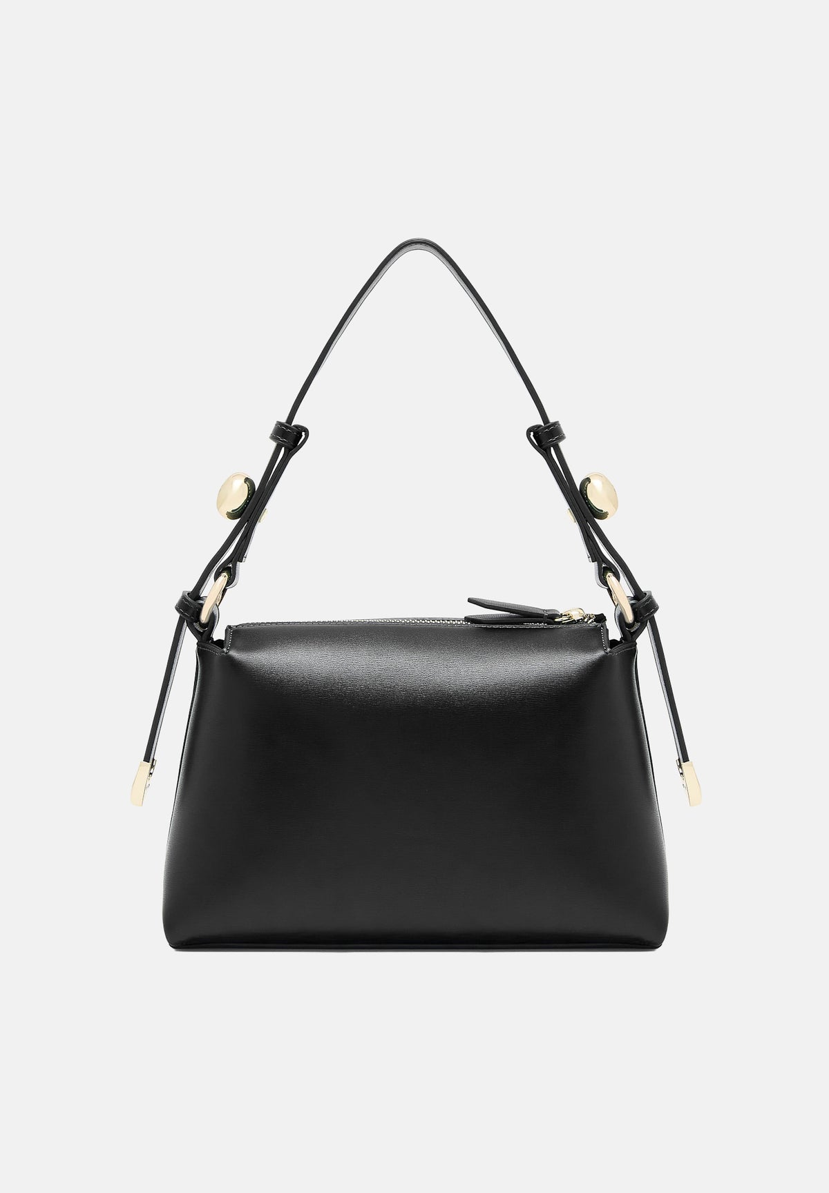 ARMANI EXCHANGE Borsa a spalla nera per donna con manico regolabile e dettagli metallici. XW002990AF26452 UC001 ARMANI EXCHANGE