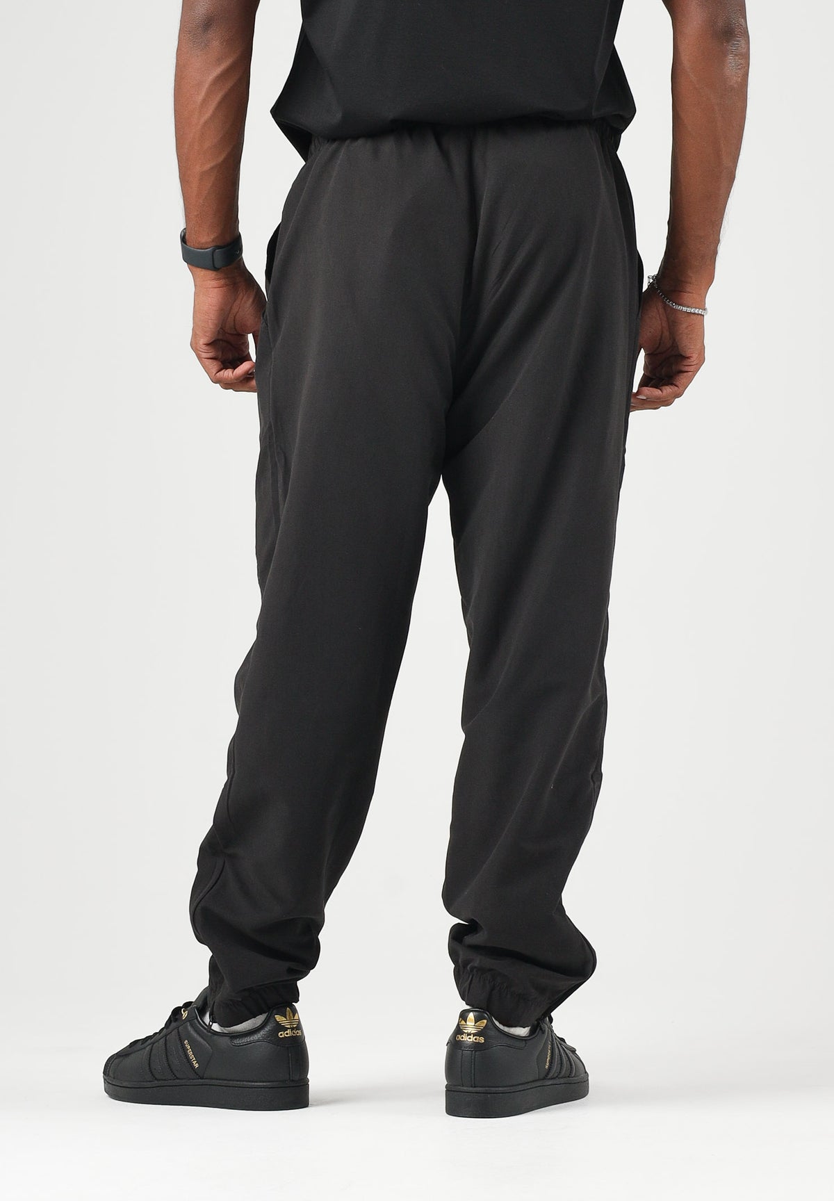 AUSTRALIAN Pantaloni sportivi TRACK PANT neri da uomo con elastico in vita realizzata in microfibra ARUPA0017 003H AUSTRALIAN