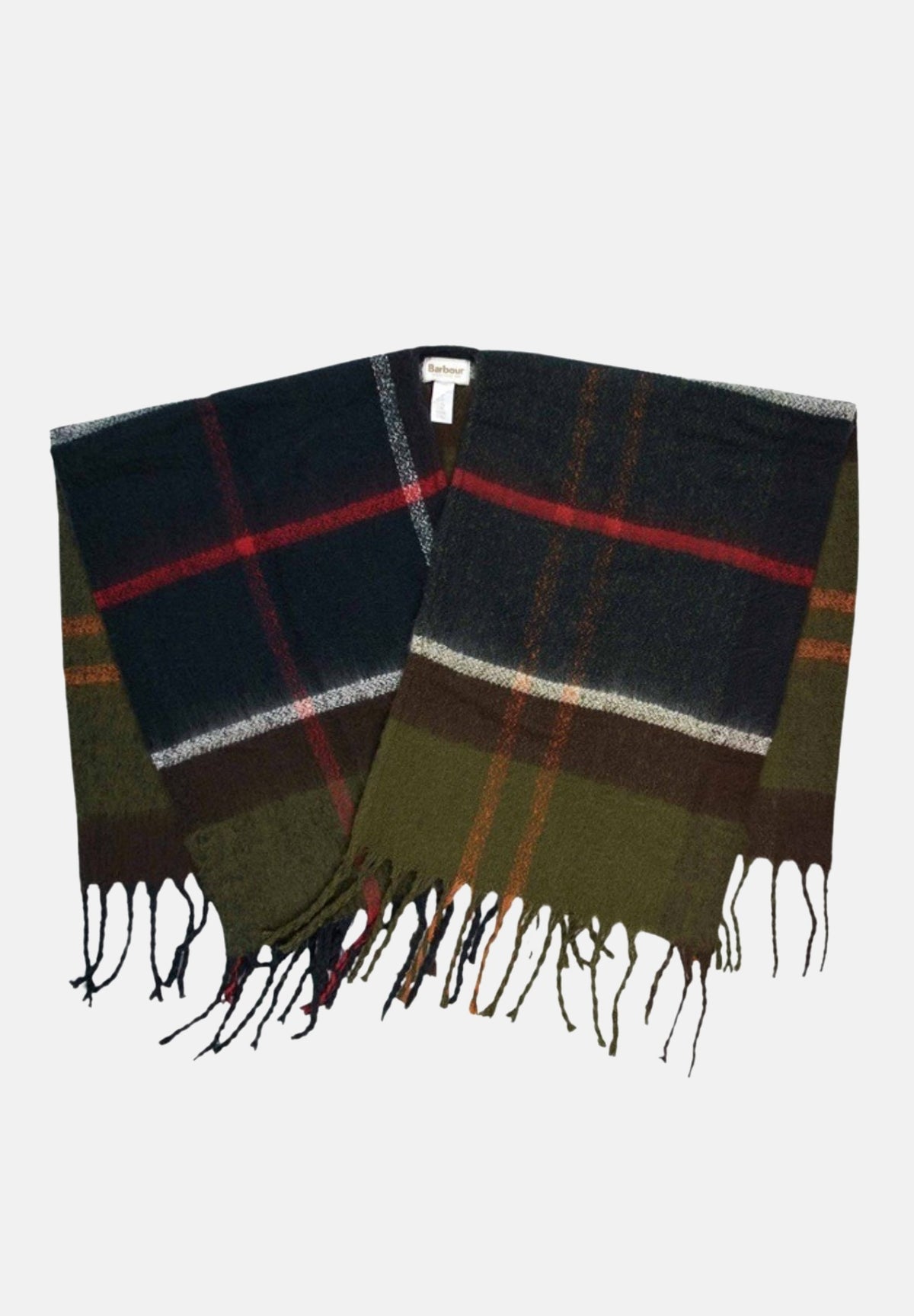 BARBOUR Mantella ISLA BOUCLE SERAPE tartan da donna 252MLSC0353 TN12 BARBOUR