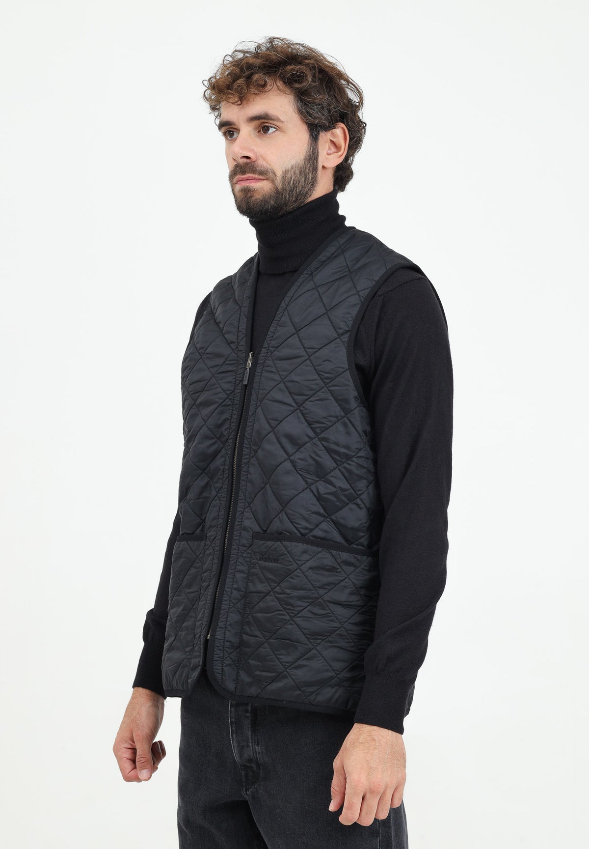 BARBOUR Giubbotto smanicato / fodera nero da uomo 242-MLI0002MLI BK91 BARBOUR