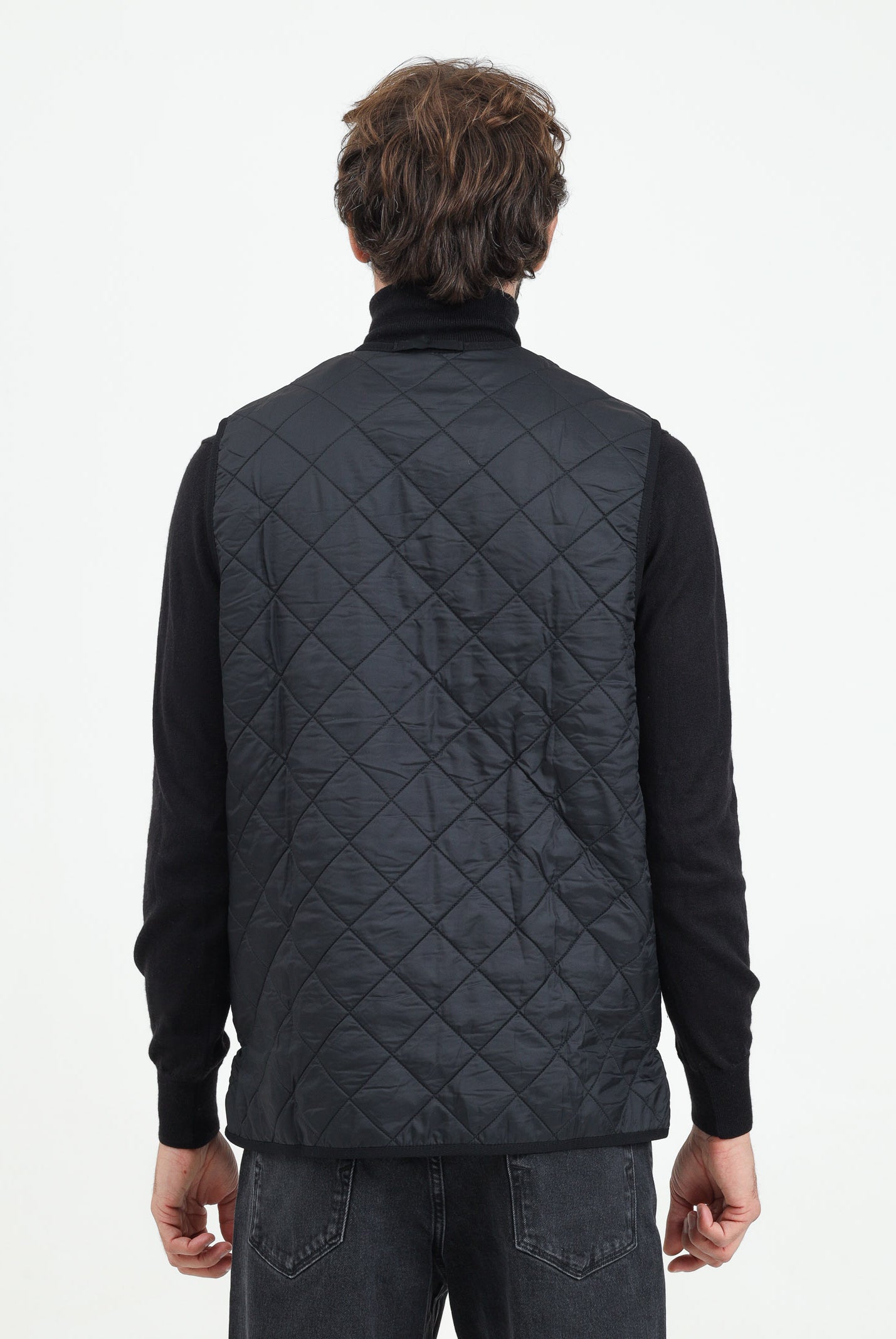 BARBOUR Giubbotto smanicato / fodera nero da uomo 242-MLI0002MLI BK91 BARBOUR