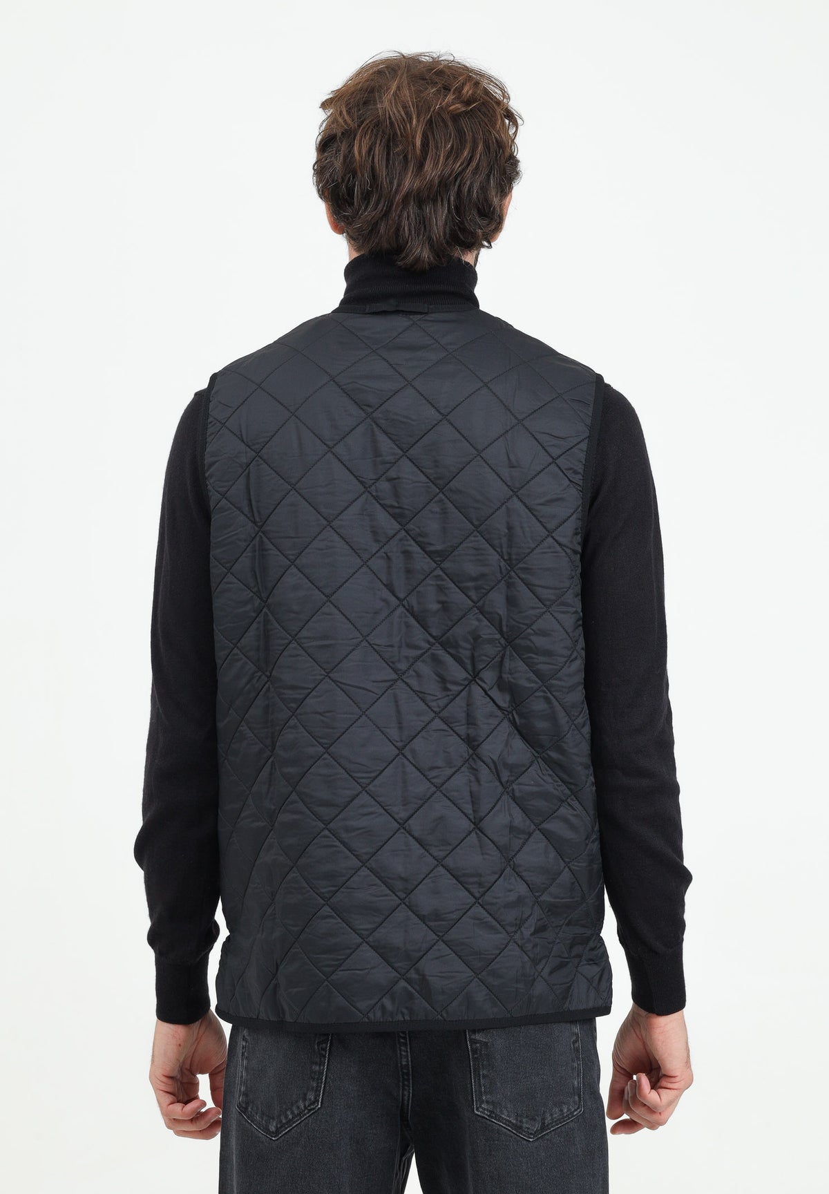 BARBOUR Giubbotto smanicato / fodera nero da uomo 242-MLI0002MLI BK91 BARBOUR