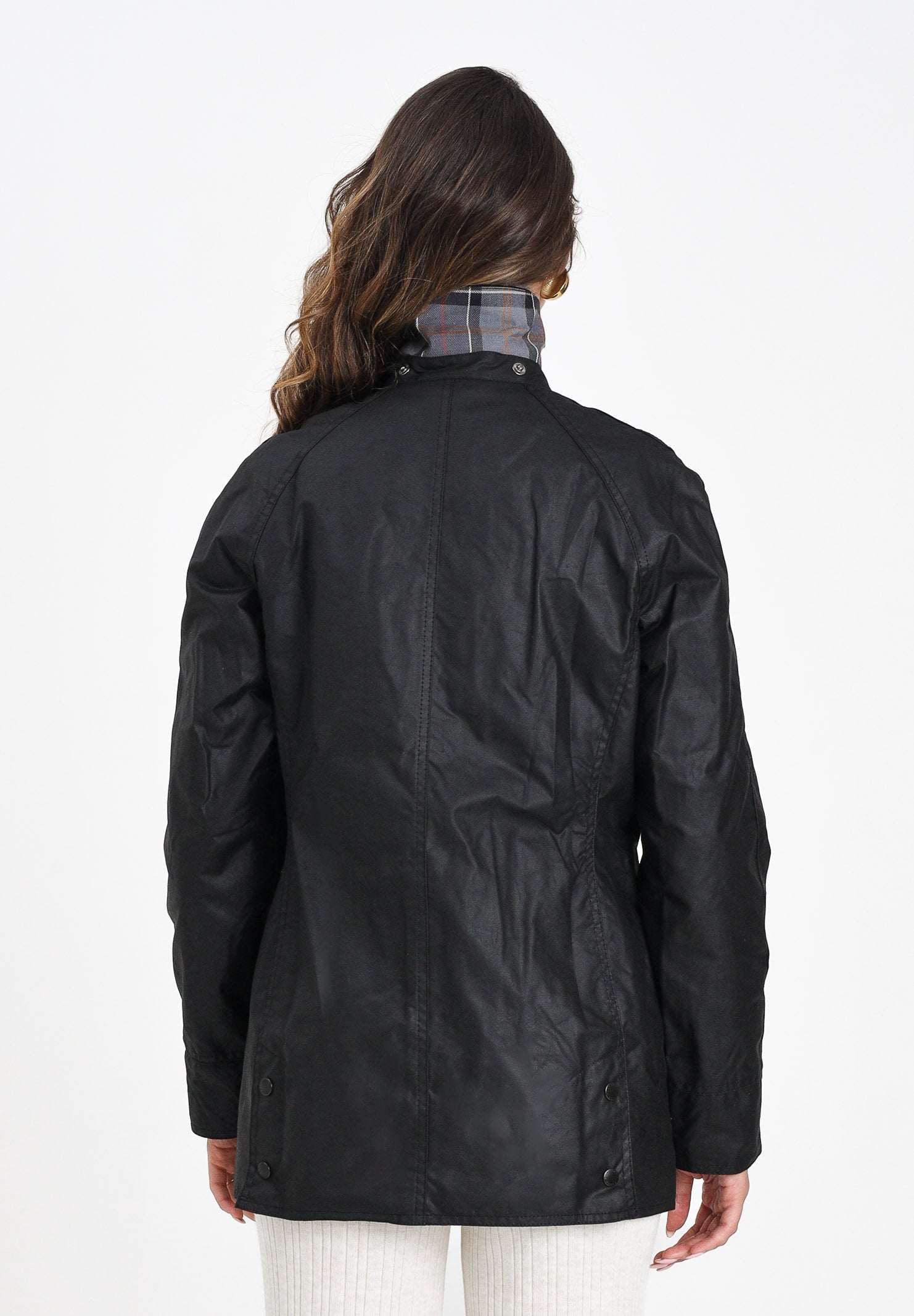 BARBOUR Giubbotto Beadnell nero da donna 252MLWX0667 BK11 BARBOUR