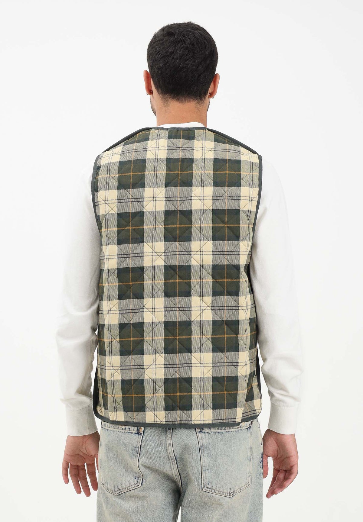BARBOUR Smanicato verde da uomo compatibile come interno per il giubbotto Bedale 252MMLI0001 GN91 BARBOUR