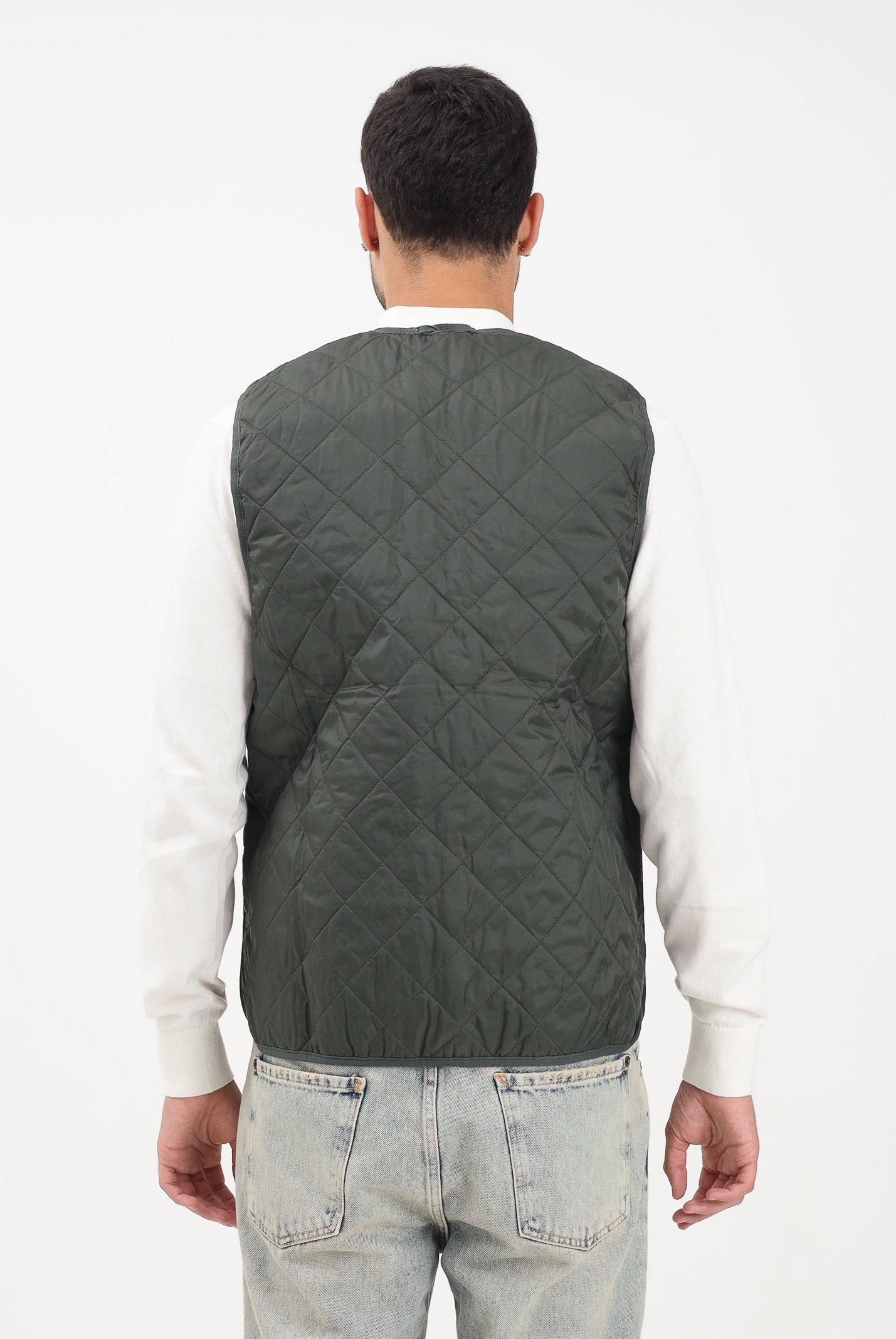 BARBOUR Smanicato verde da uomo compatibile come interno per il giubbotto Bedale 252MMLI0001 GN92 BARBOUR