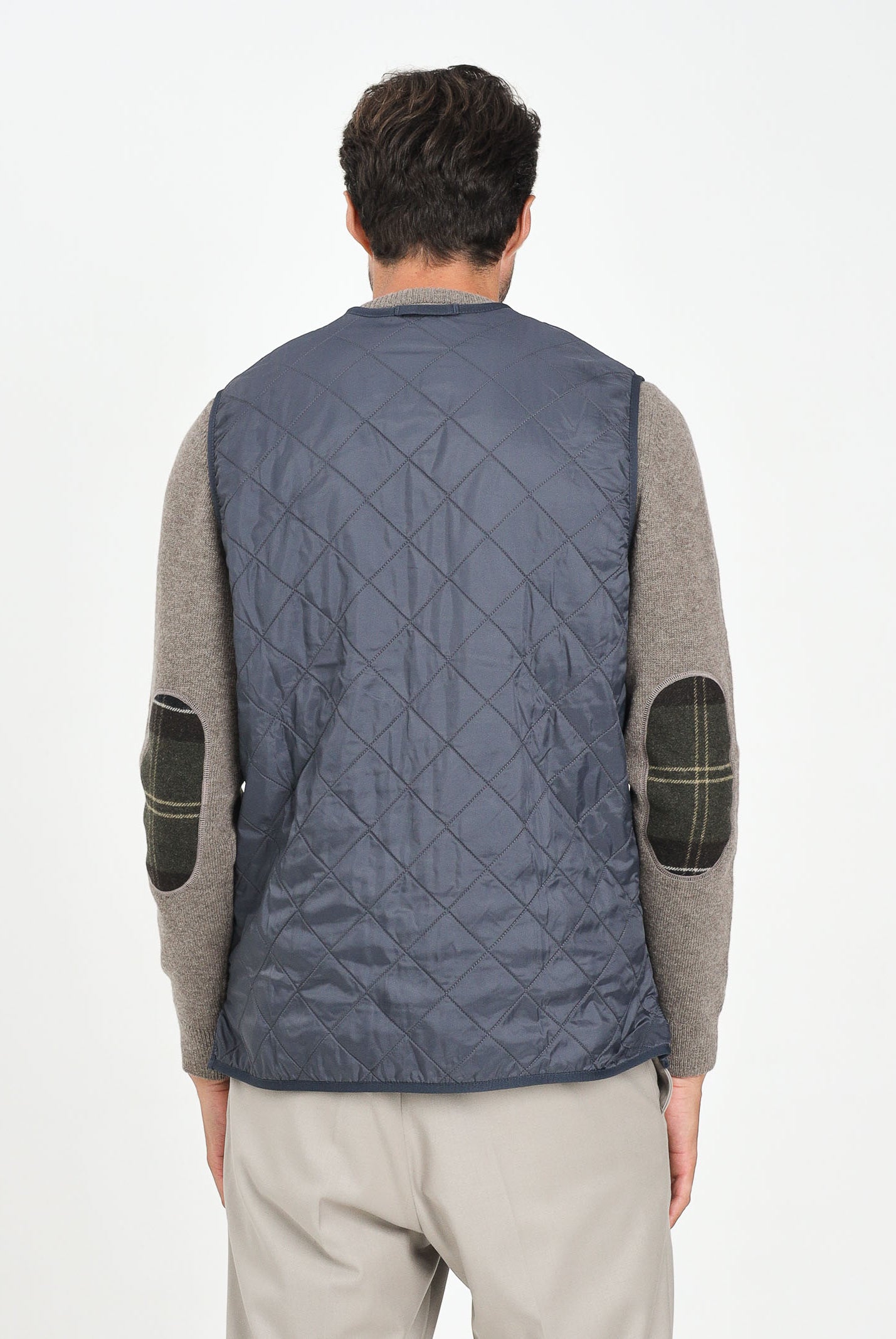 BARBOUR Smanicato Polarquilt blu da uomo da abbinare alla giacca Ashby 252MMLI0002 NY91 BARBOUR