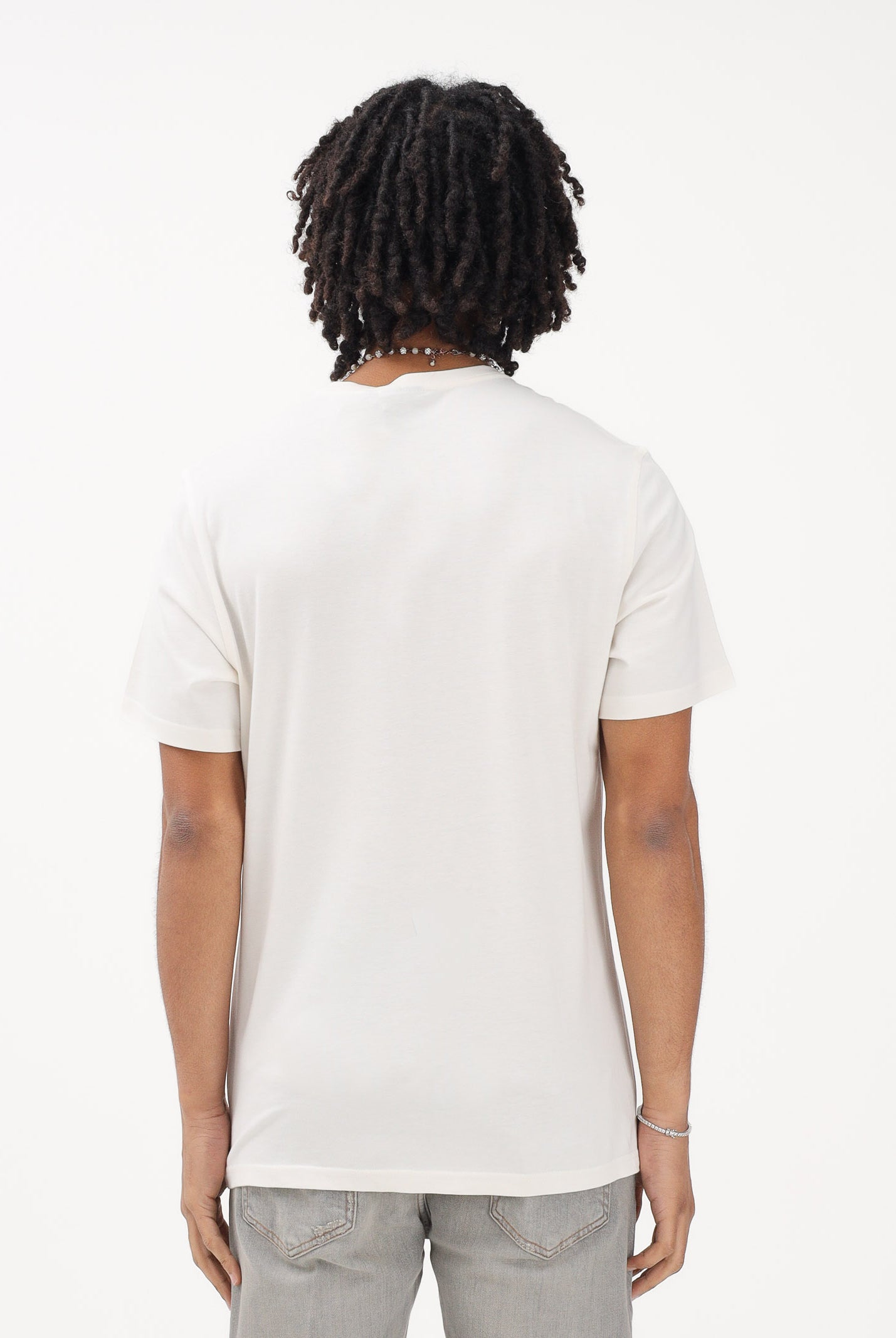 BARBOUR T-shirt a manica corta Berwick panna da uomo 261-MTS1562 WH32 BARBOUR