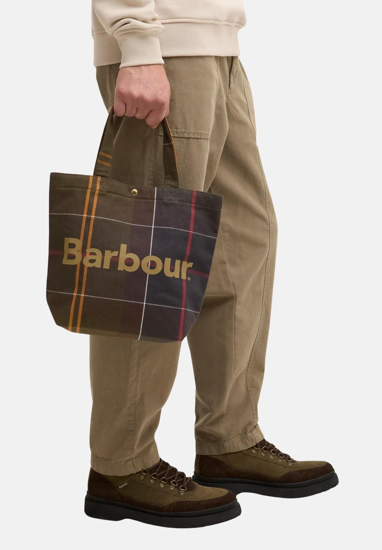 BARBOUR Borsa Mini Telfield in tartan per uomo e donna 261-UBA0764 TN11 BARBOUR