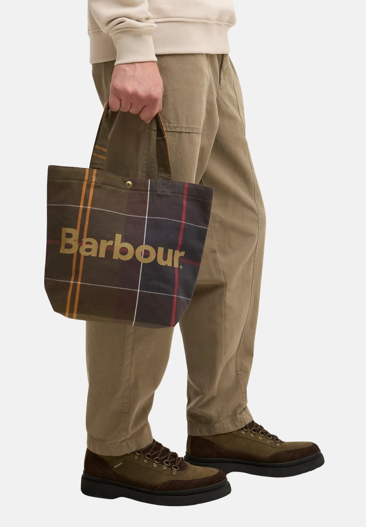 BARBOUR Borsa Mini Telfield in tartan per uomo e donna 261-UBA0764 TN11 BARBOUR