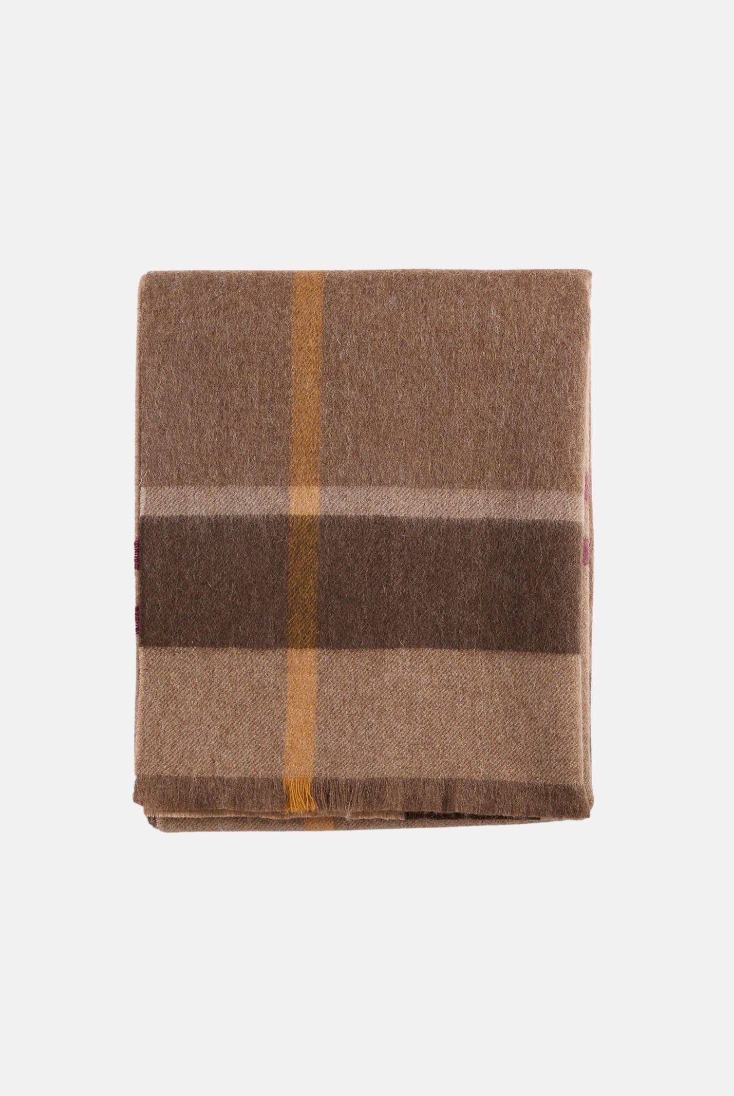 BARBOUR Sciarpa LAMBSWOOL WOVEN TARTAN tartan beige da donna con frange sui bordi 262MLSC0354 TN91 BARBOUR