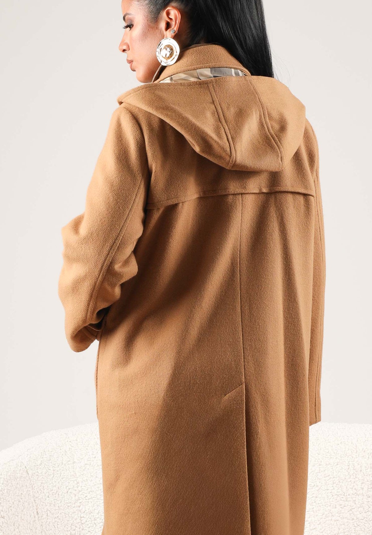 BARBOUR Cappotto lungo beige per donna con classico design montgomery, cappuccio e iconiche chiusure con alamari. 262MLWO0264 BE51 BARBOUR
