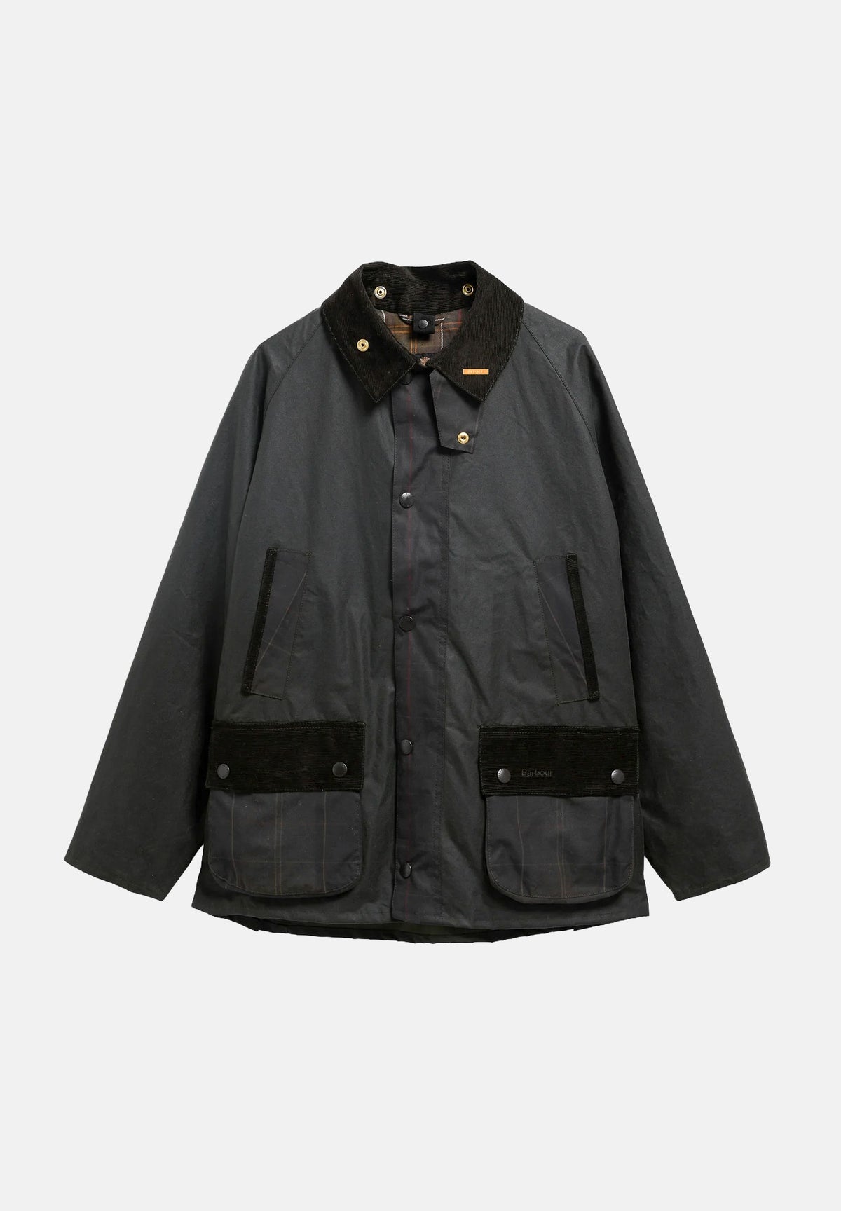 BARBOUR Giubbotto CLASSIC BEDALE sage-verde salvia per uomo con collo in velluto a coste e ampie tasche frontali. 262MMWX2585 SG51 BARBOUR