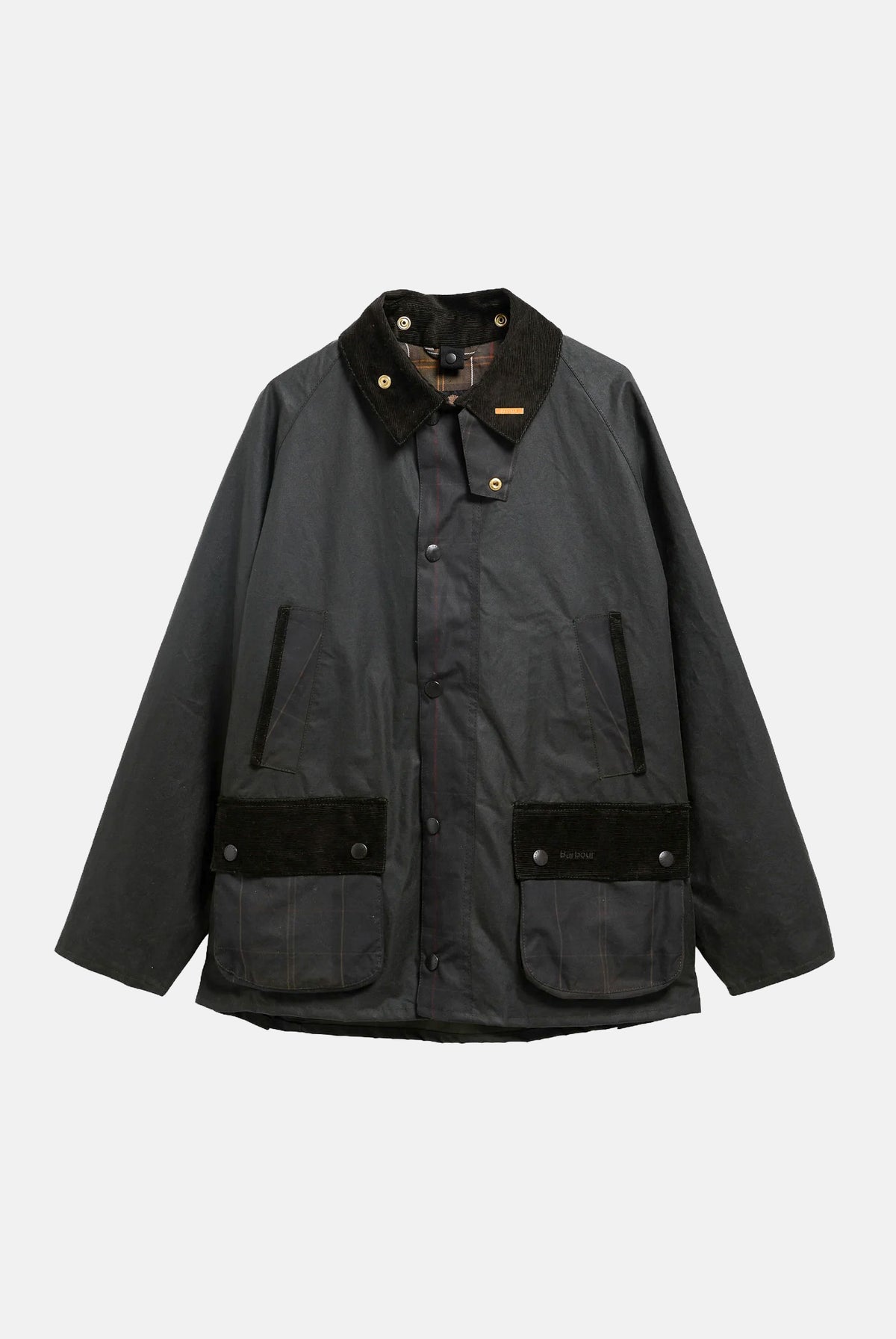 BARBOUR Giubbotto CLASSIC BEDALE sage-verde salvia per uomo con collo in velluto a coste e ampie tasche frontali. 262MMWX2585 SG51 BARBOUR