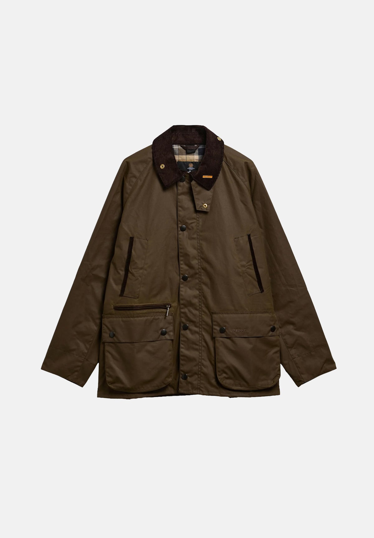 BARBOUR Giubbotto ICONS BEDALE marrone da uomo con dettagli iconici e tasche a soffietto. 262MMWX2616 BR71 BARBOUR