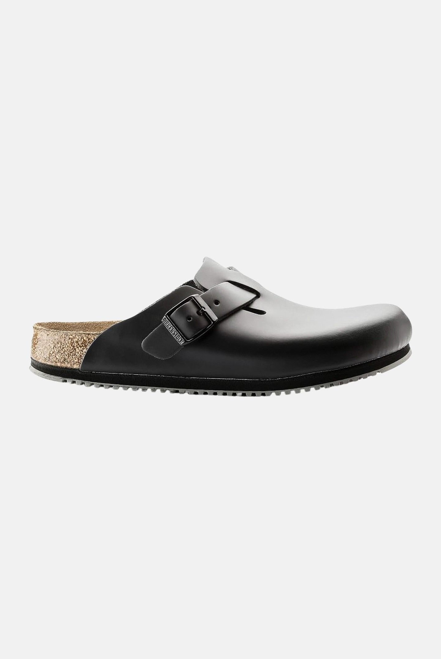BIRKENSTOCK Ciabatta Boston nera per uomo e donna 060194 . BIRKENSTOCK