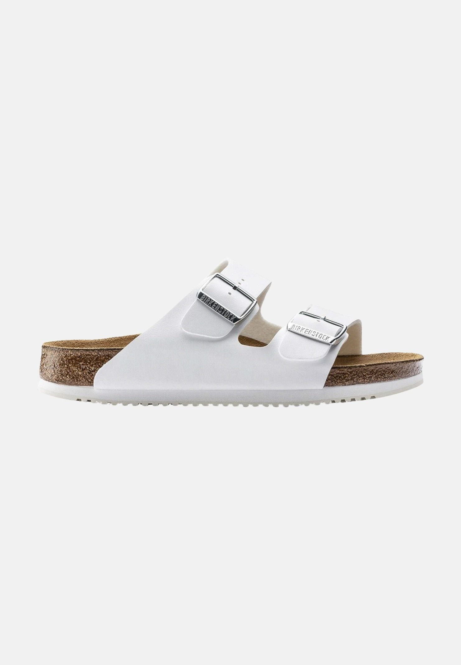 BIRKENSTOCK Ciabatta ARIZONA , colore basico bianco, per uomo e donna con doppio cinturino regolabile 1018221 . BIRKENSTOCK