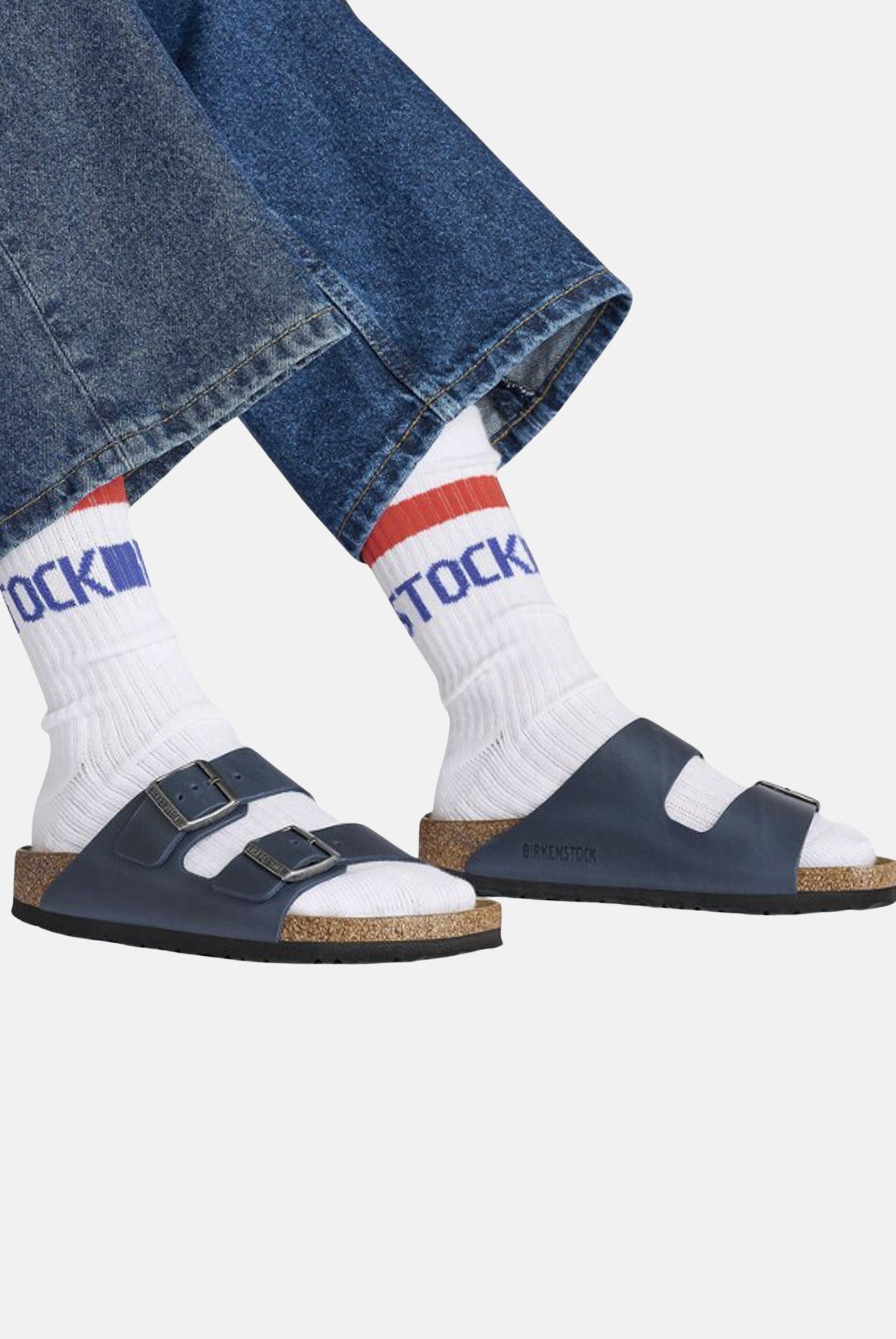 BIRKENSTOCK Calzini Cotton Tennis bianchi per uomo e donna 1026271 . BIRKENSTOCK
