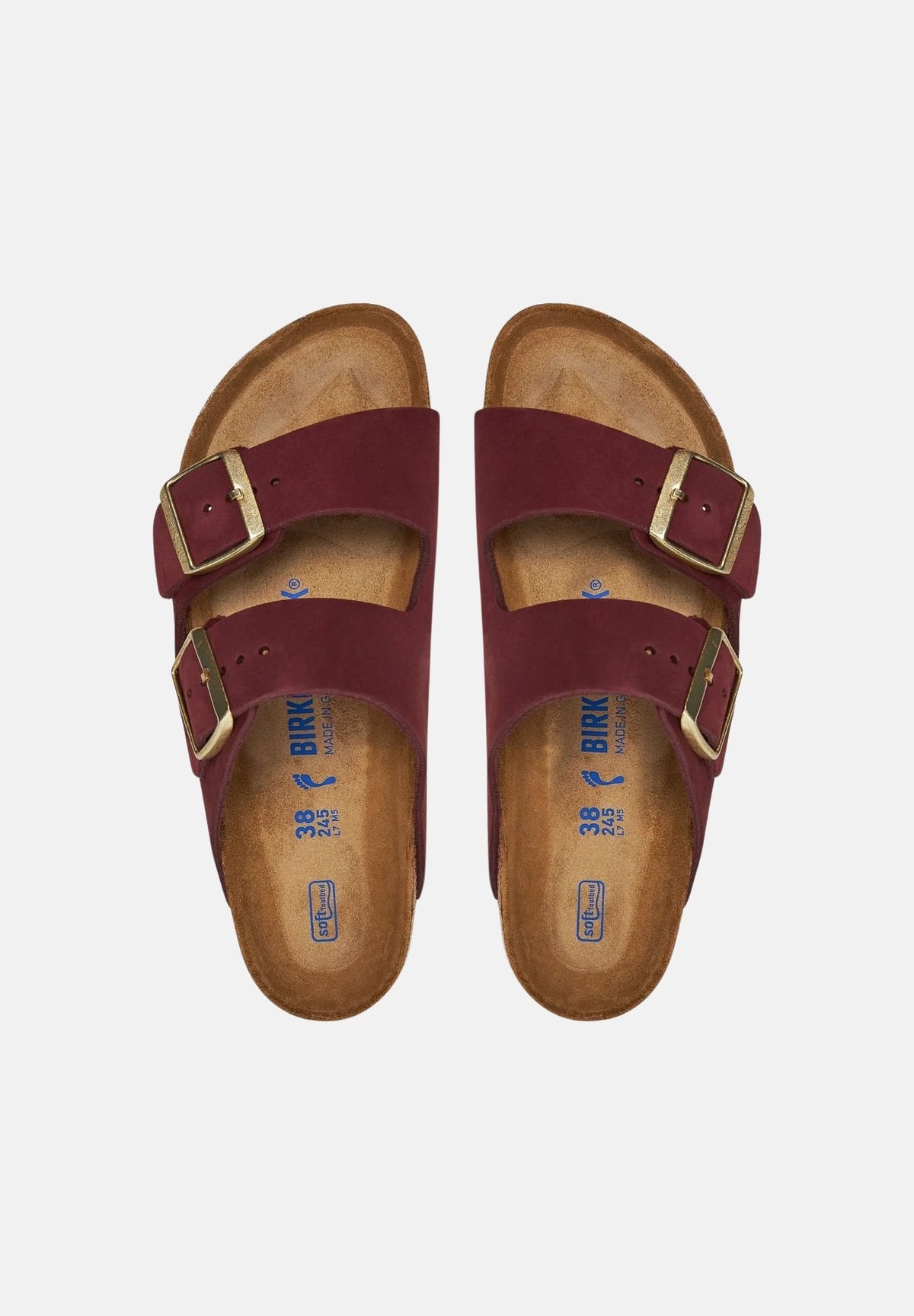 BIRKENSTOCK Sandali ARIZONA SOFT FOOTBED per uomo e donna con doppio cinturino regolabile.<BR/> 1028719 . BIRKENSTOCK