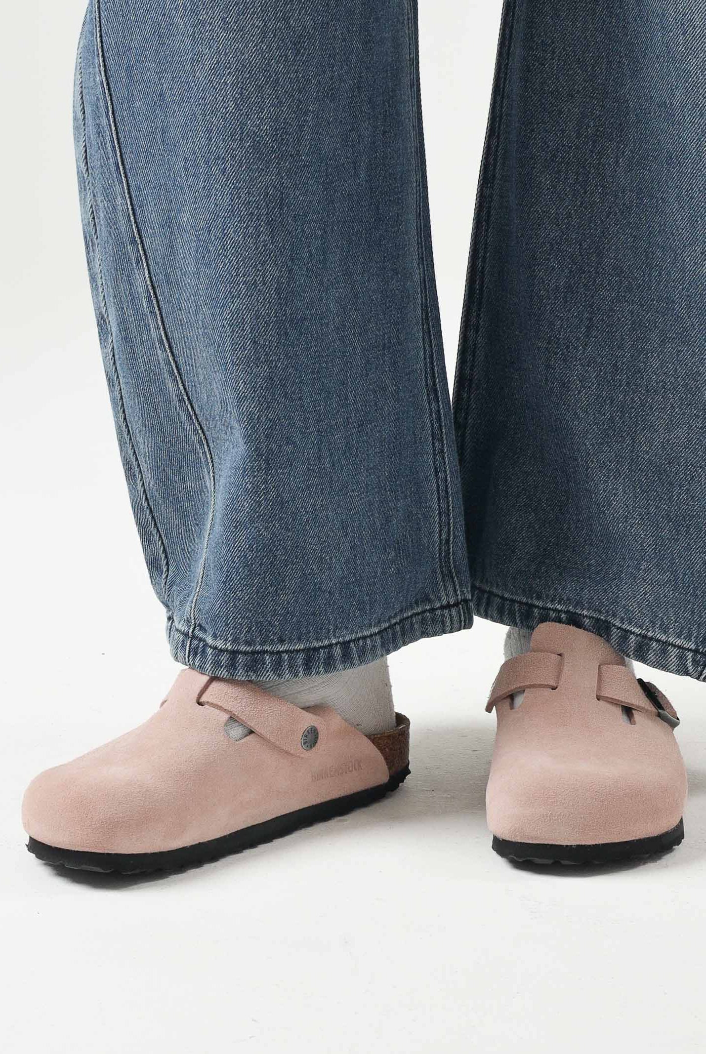 BIRKENSTOCK Ciabatte Boston rosa da donna 1031635 . BIRKENSTOCK