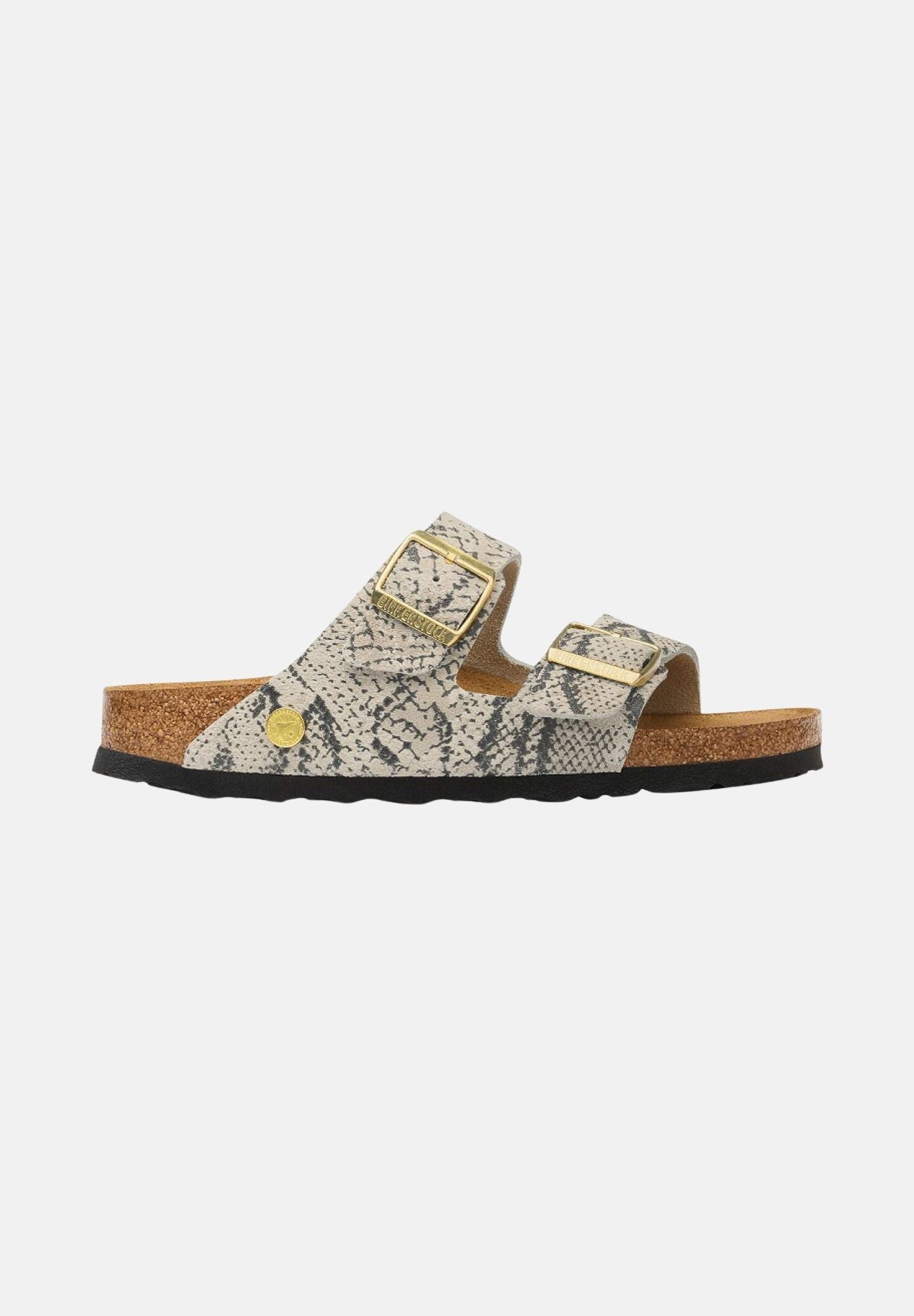 BIRKENSTOCK Ciabatta ARIZONA in pelle scamosciata da donna con doppio cinturino regolabile 1033065 . BIRKENSTOCK