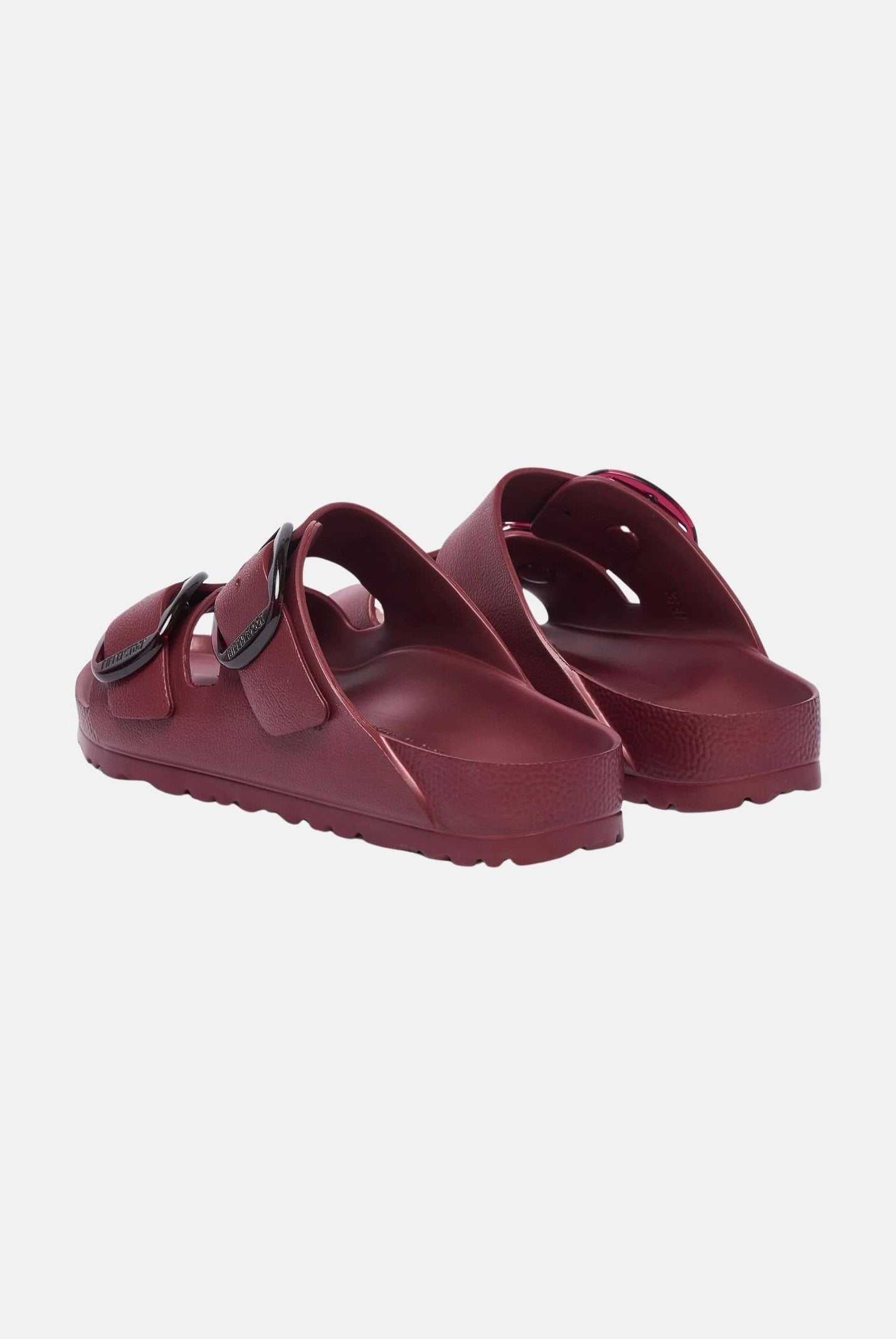 BIRKENSTOCK Ciabatta ARIZONA BIG BUCKLE zinfandel bordeaux per uomo e donna con maxi fibbie regolabili.<BR/> 1033115 . BIRKENSTOCK