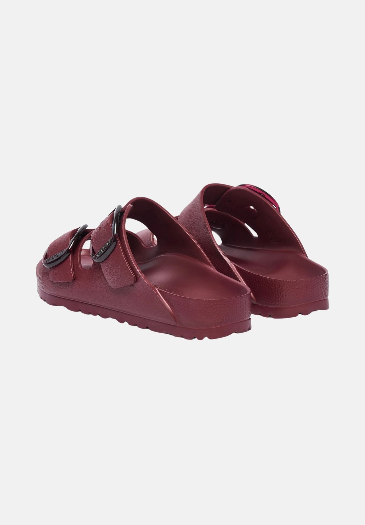 BIRKENSTOCK Ciabatta ARIZONA BIG BUCKLE zinfandel bordeaux per uomo e donna con maxi fibbie regolabili.<BR/> 1033115 . BIRKENSTOCK