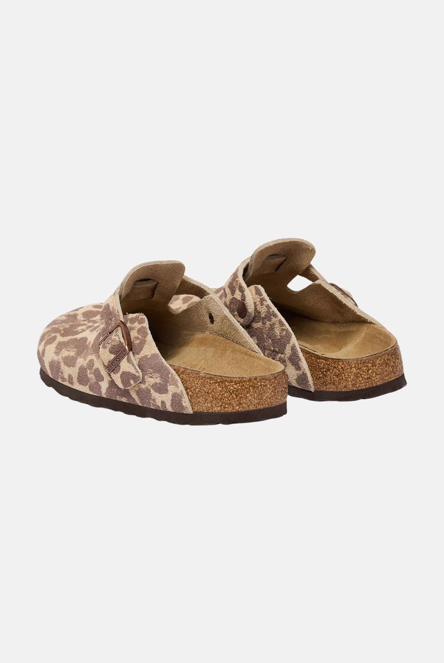 BIRKENSTOCK Sabot Boston Leo Sandcastle beige e marrone unisex. 1033324 . BIRKENSTOCK
