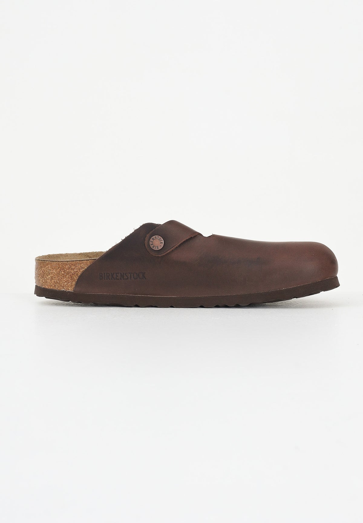 BIRKENSTOCK Ciabatte marroni per uomo e donna modello Boston 860133 . BIRKENSTOCK