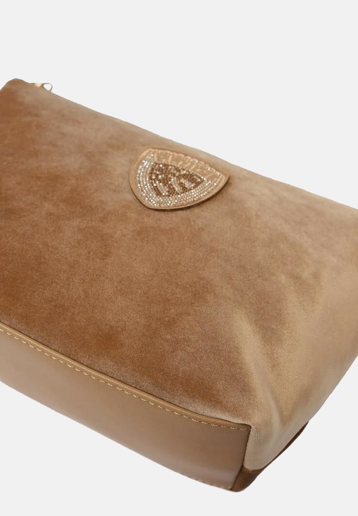BLAUER Pochette in velluto VELVET CLUTCH beige da donna F6DEBBY01CLU BEI BLAUER