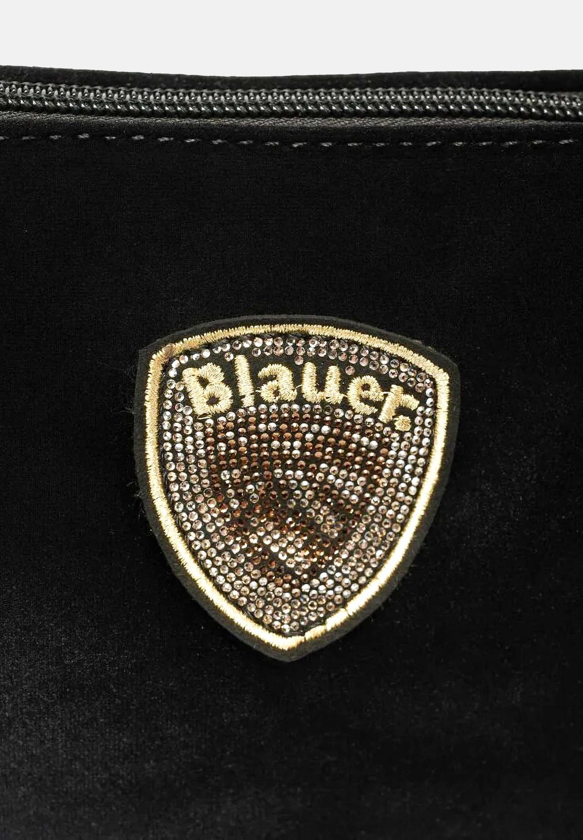 BLAUER Pochette in velluto VELVET CLUTCH nera da donna F6DEBBY01CLU BLK BLAUER