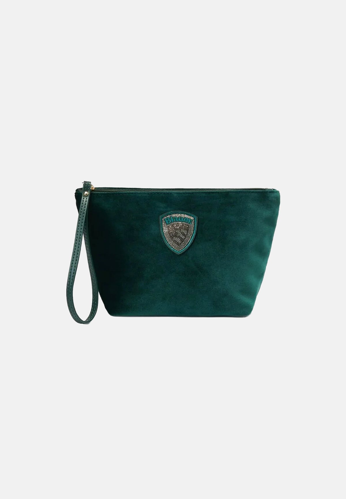 BLAUER Pochette in velluto VELVET CLUTCH verde da donna F6DEBBY01CLU GRE BLAUER