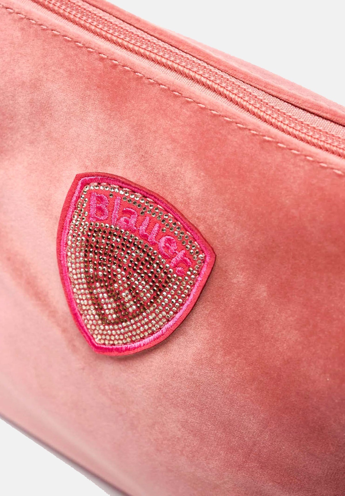 BLAUER Pochette in velluto VELVET CLUTCH old-rose-rosa antico da donna F6DEBBY01CLU OLD BLAUER