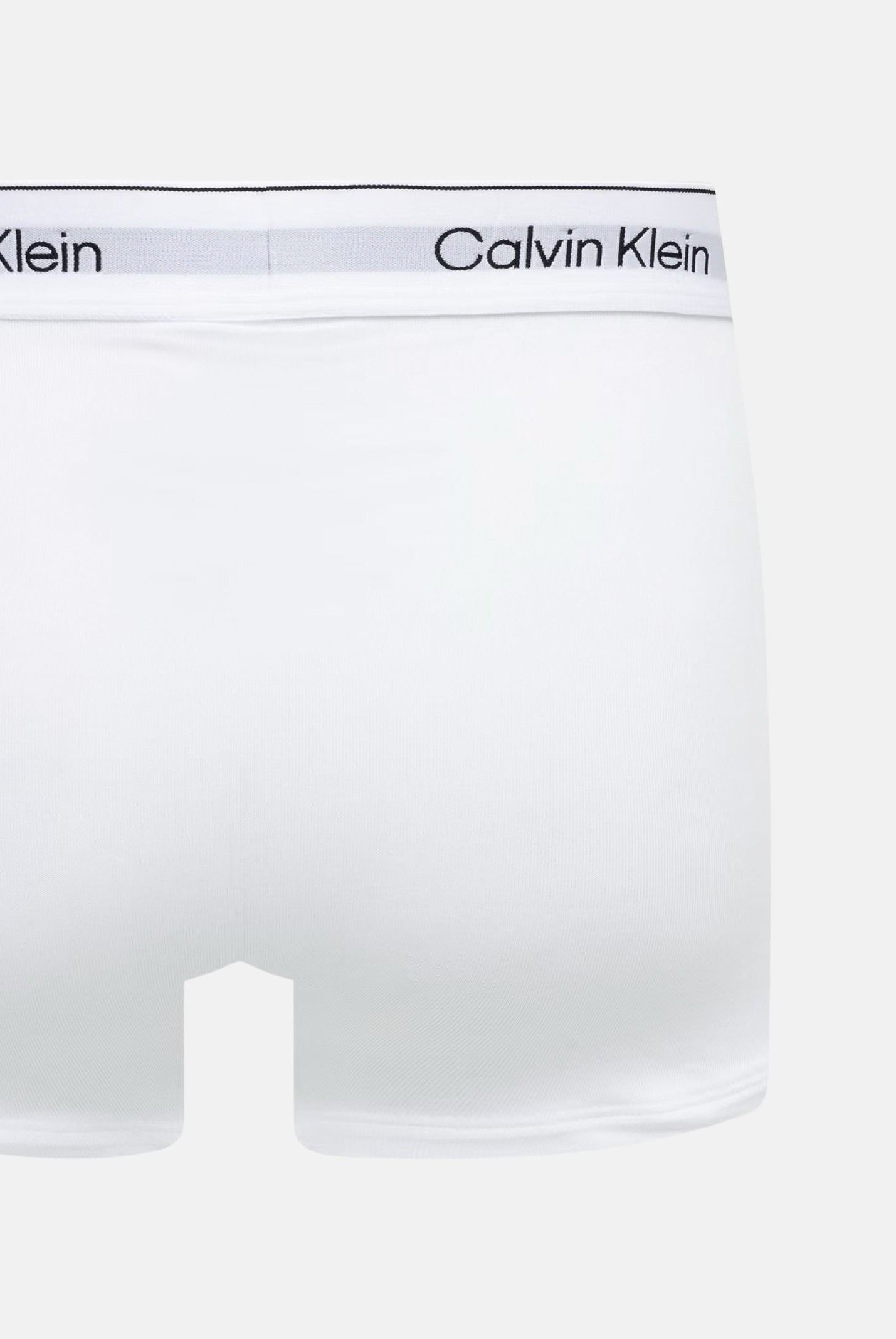 CALVIN KLEIN Boxer LOW RISE TRUNK 3 PACK ICON COTTON STRETCH White, Collegiate Logo Black e grigio, multicolore, uomo. LV00NB4389 5U4 CALVIN KLEIN