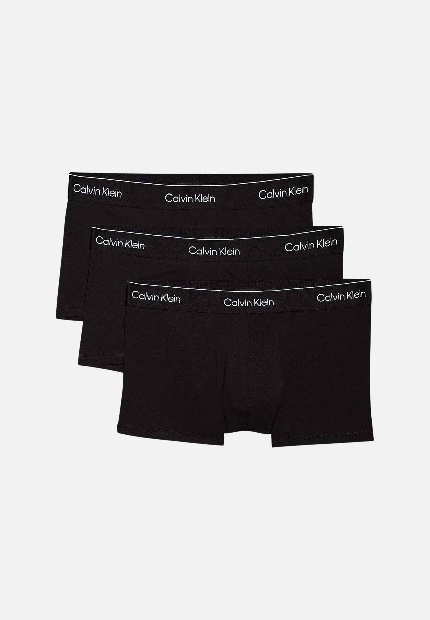 CALVIN KLEIN Boxer(3 paia) TM6 nero da uomo con fascia logo iconico<BR/> LV00NB4389 TM6 CALVIN KLEIN