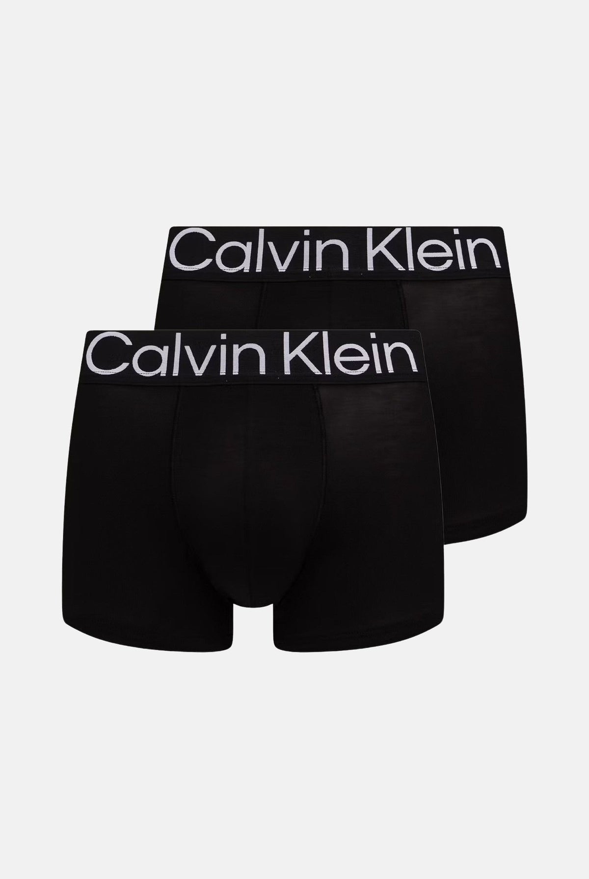 CALVIN KLEIN Boxer (set 2 paia) nero per uomo con fascia elastica con logo in evidenza. LV00NB4651 UB1 CALVIN KLEIN