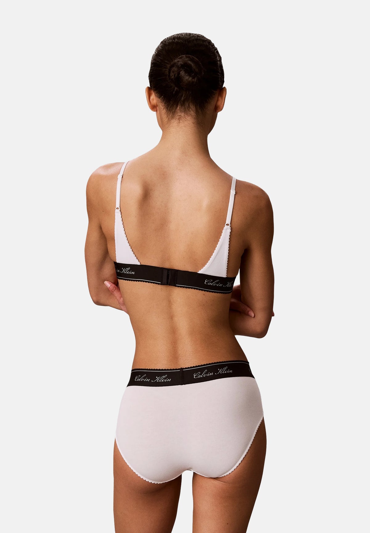 CALVIN KLEIN Reggiseno ICON COTTON MODAL TRIANGLE bianco da donna LV00QF9068 100 CALVIN KLEIN