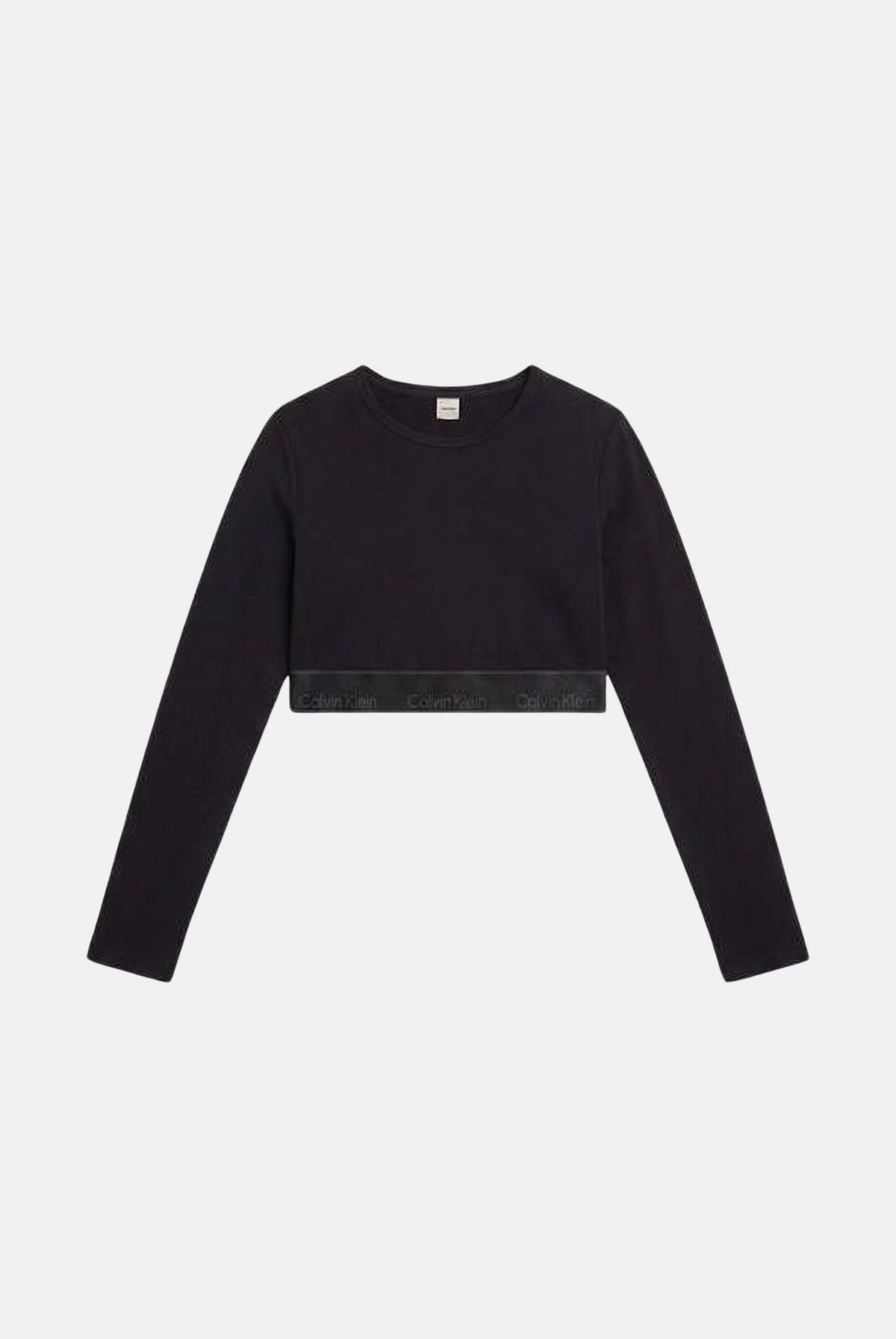 CALVIN KLEIN Brassiére- nero per donna con fascia elastica logata. LV00QF9078 UB1 CALVIN KLEIN