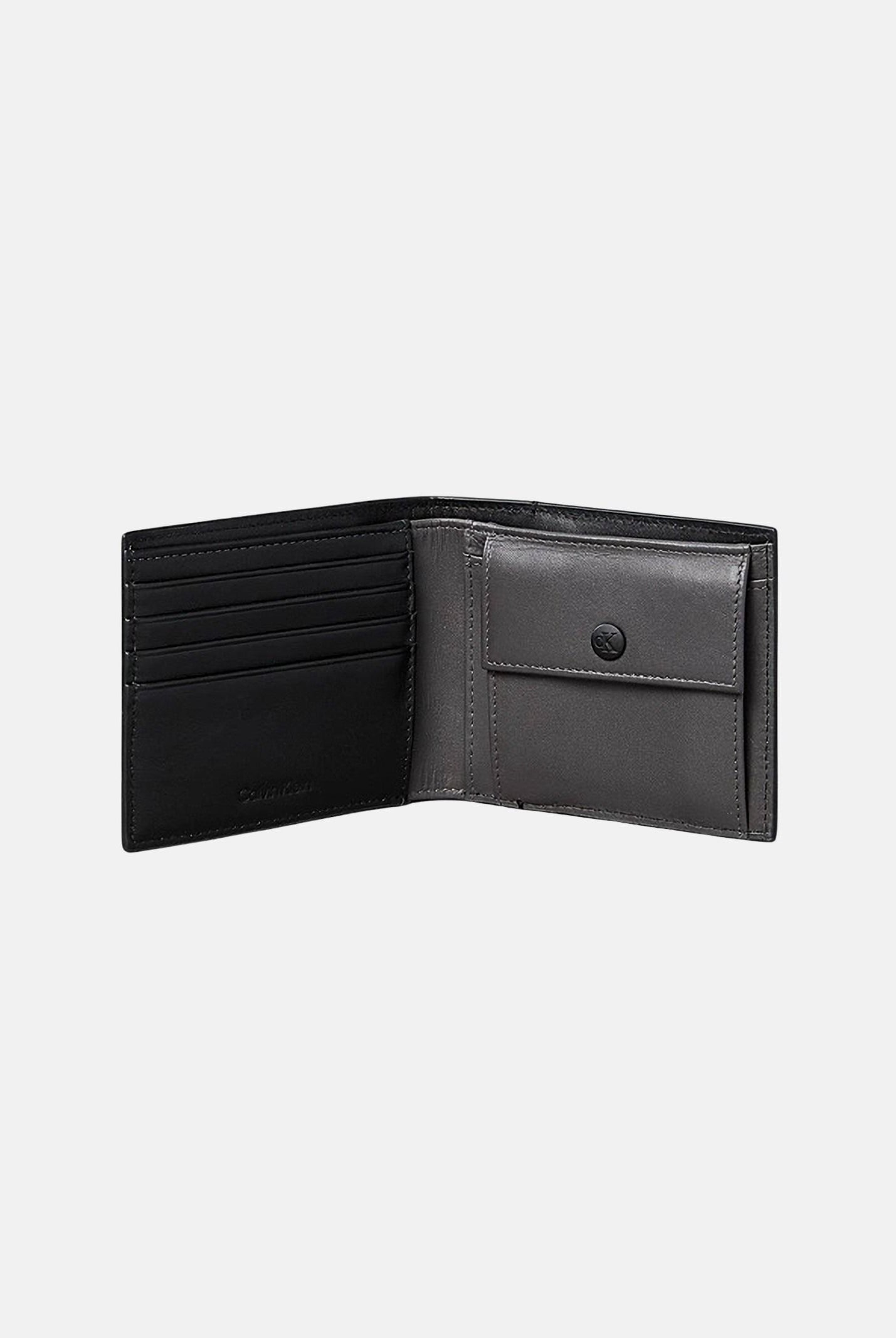 CALVIN KLEIN portafoglio bi-fold da uomo nero LV04D1156G UB1 CALVIN KLEIN