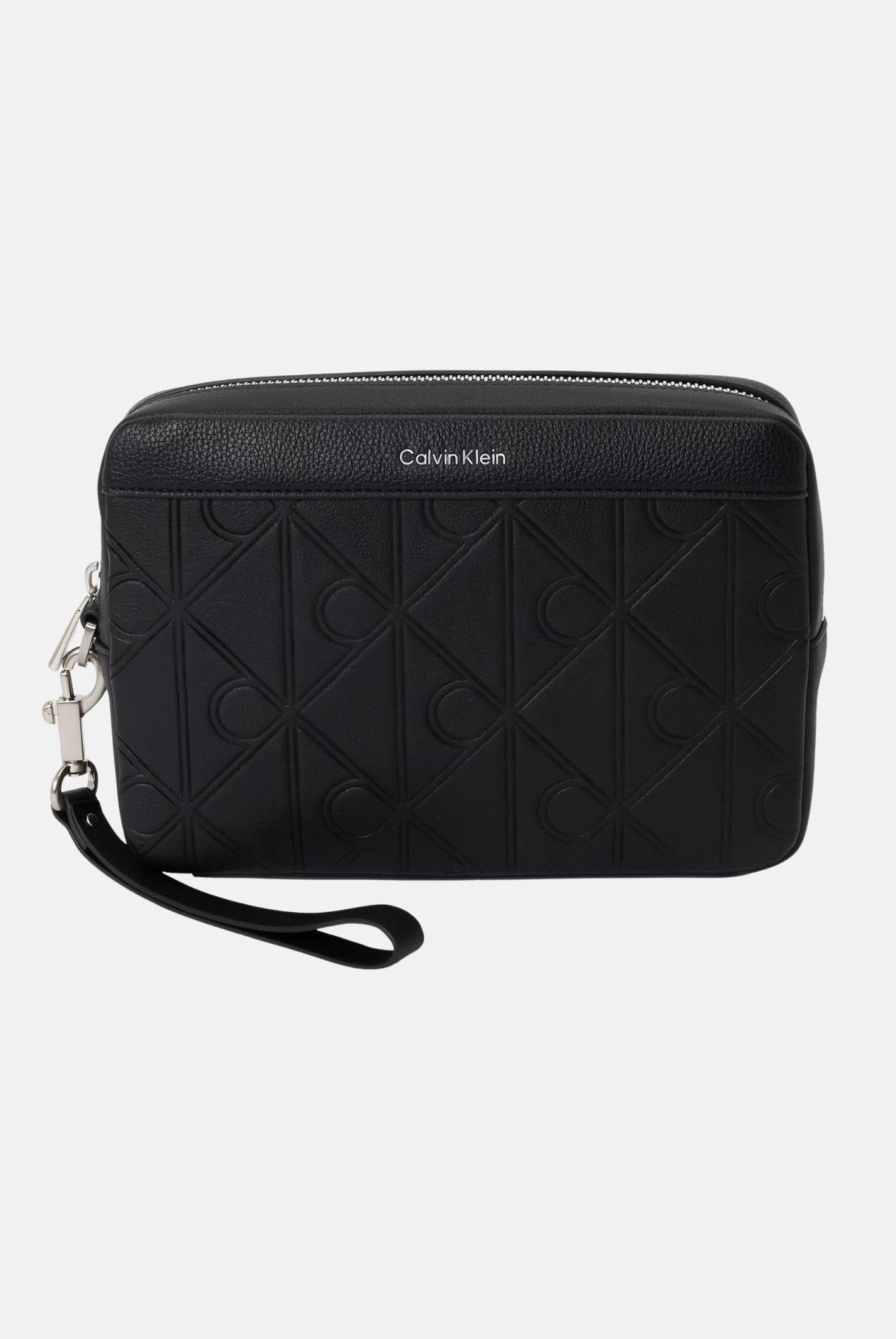 CALVIN KLEIN pochette Raised Pouch Black nero unisex. LV04D1256G UB1 CALVIN KLEIN