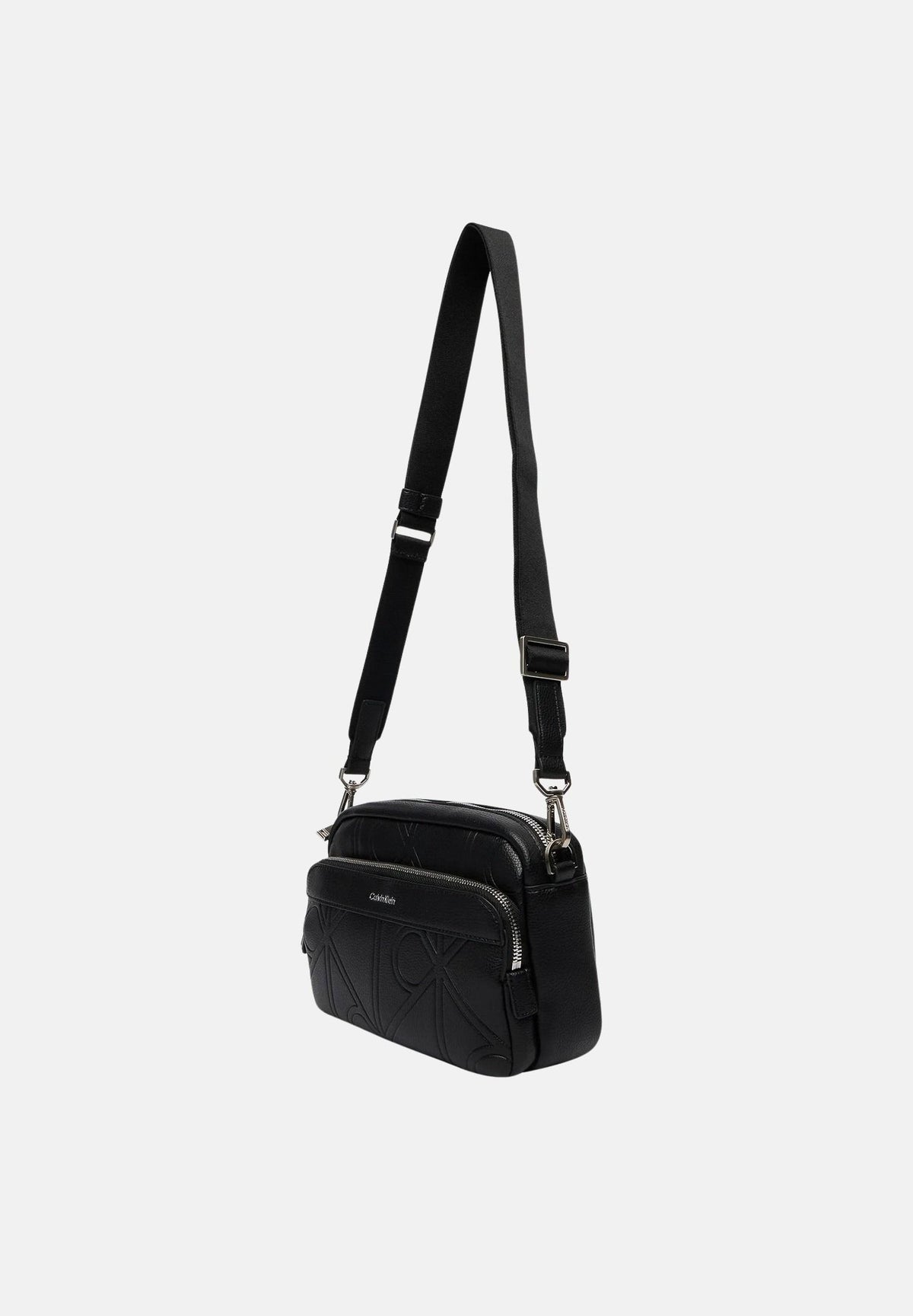CALVIN KLEIN Borsa a tracolla nero da uomo effetto eco-pelle LV04D3330G UB1 CALVIN KLEIN