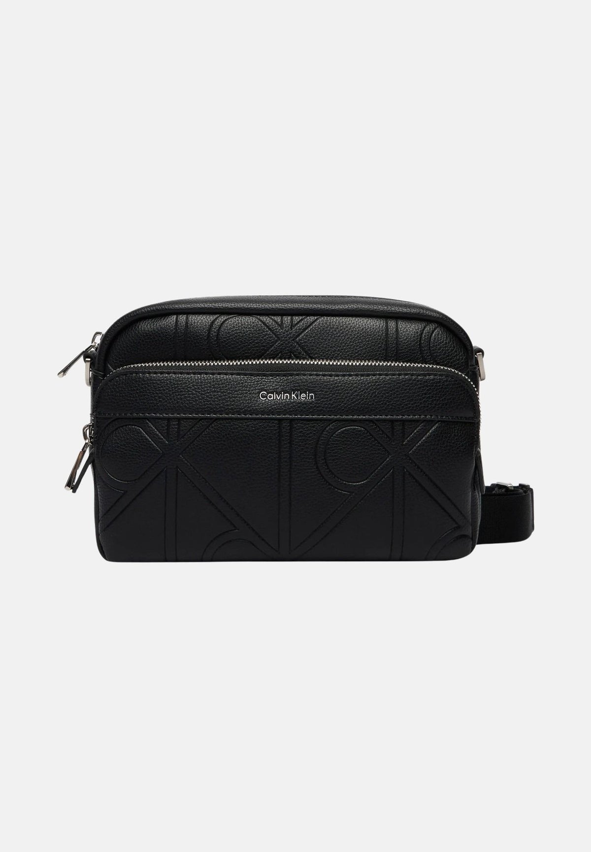CALVIN KLEIN Borsa a tracolla nero da uomo effetto eco-pelle LV04D3330G UB1 CALVIN KLEIN