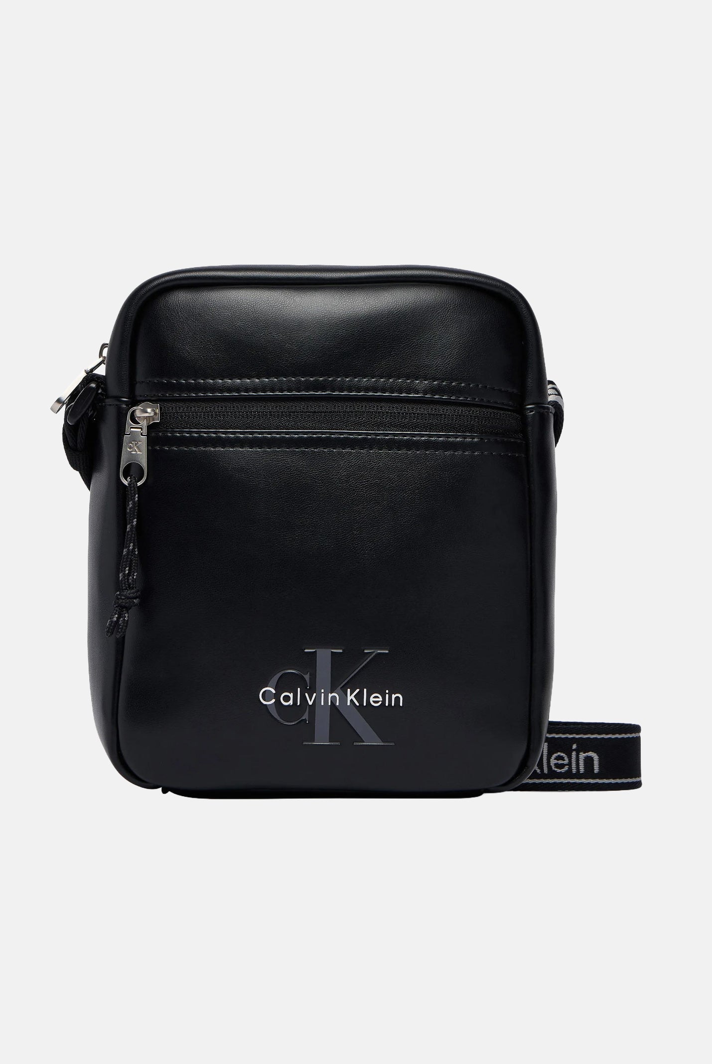 CALVIN KLEIN tracolla in ecopelle Black, colore brand Black nero uomo LV04D3418G UB1 CALVIN KLEIN