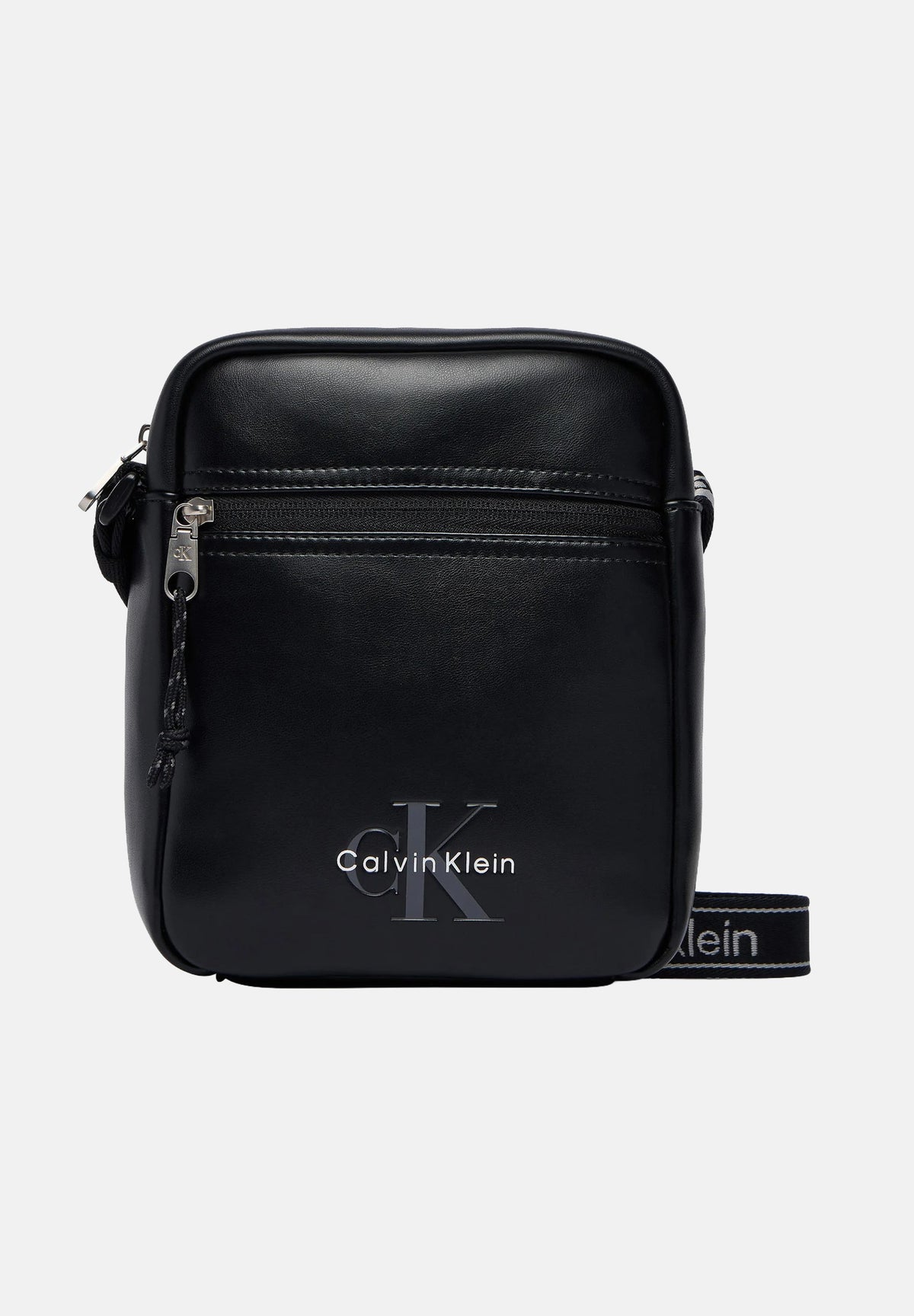 CALVIN KLEIN Tracolla in ecopelle nero da uomo LV04D3418G UB1 CALVIN KLEIN