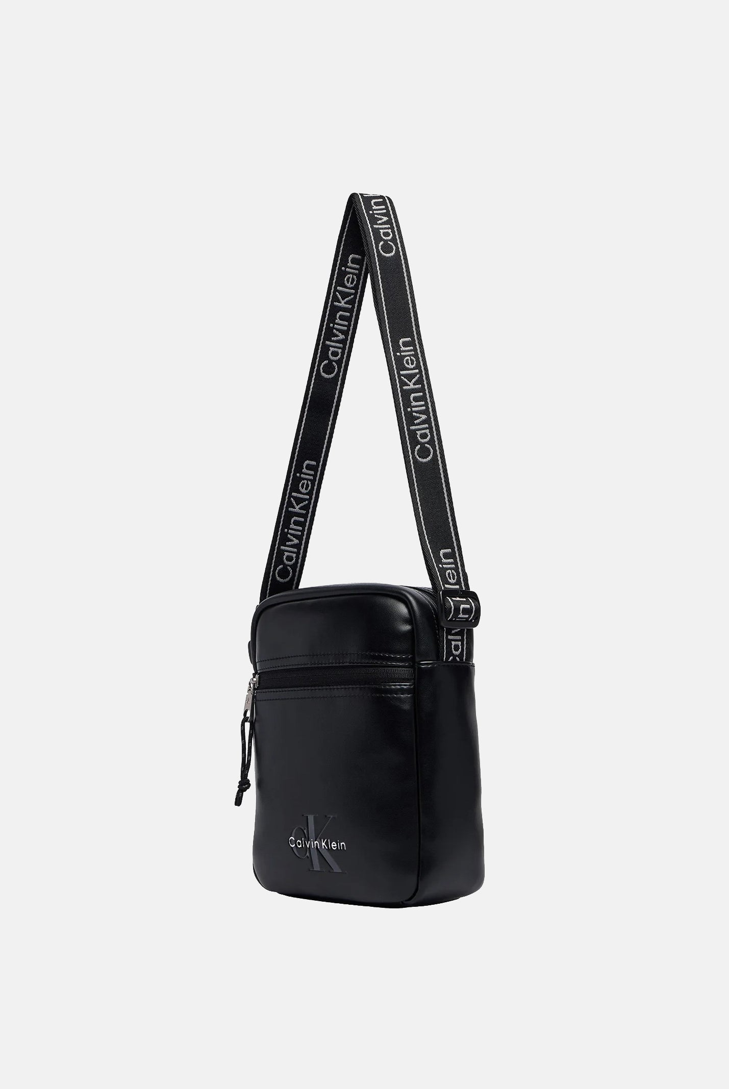 CALVIN KLEIN tracolla in ecopelle Black, colore brand Black nero uomo LV04D3418G UB1 CALVIN KLEIN
