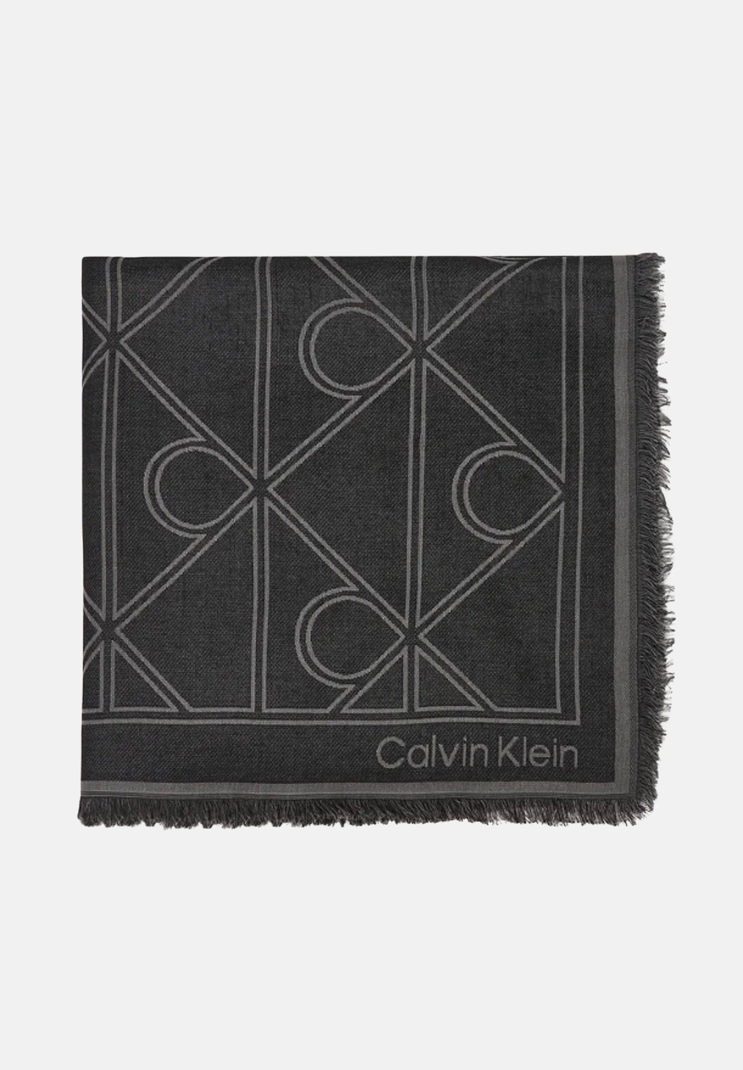 CALVIN KLEIN Pashmina nera per uomo e donna LV04D8062G UB1 CALVIN KLEIN