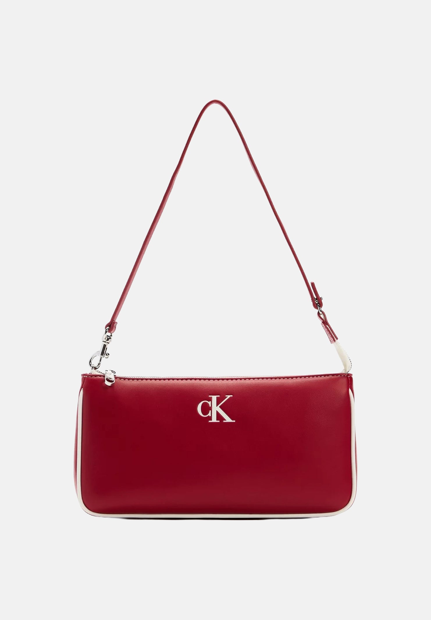 CALVIN KLEIN borsa media a spalla, Bordeaux Wine rosso bordeaux donna. LV04F1220G XLL CALVIN KLEIN