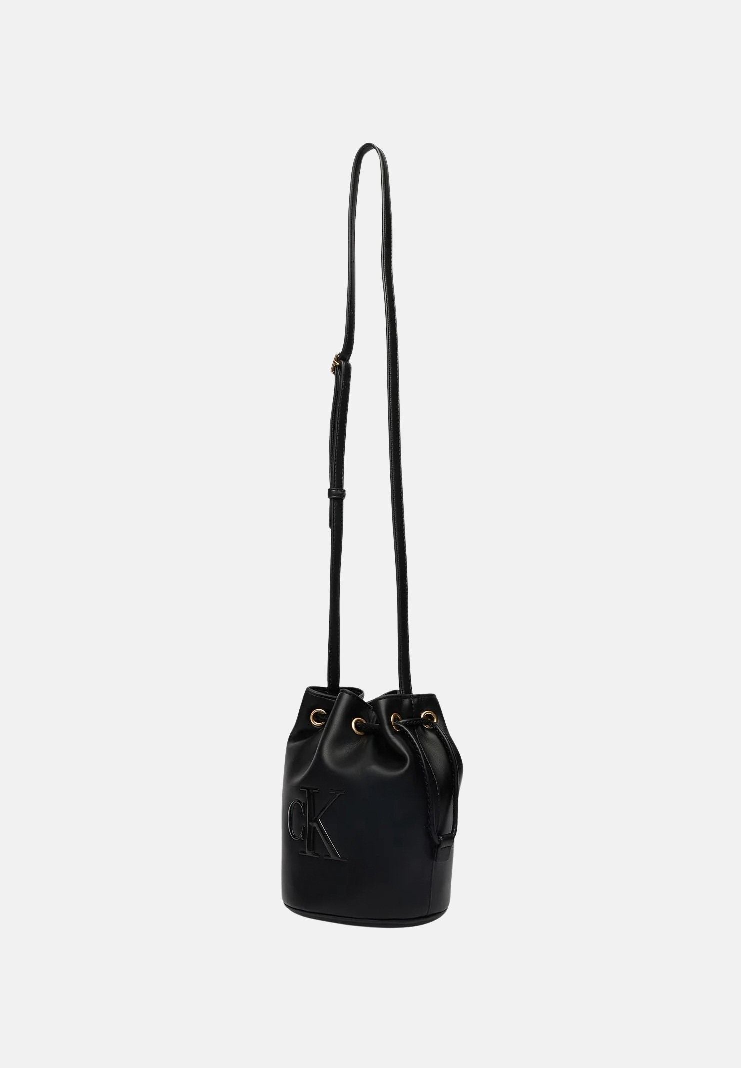 CALVIN KLEIN Borsa a secchiello piccola con monogramma da donna LV04F3640G UB1 CALVIN KLEIN